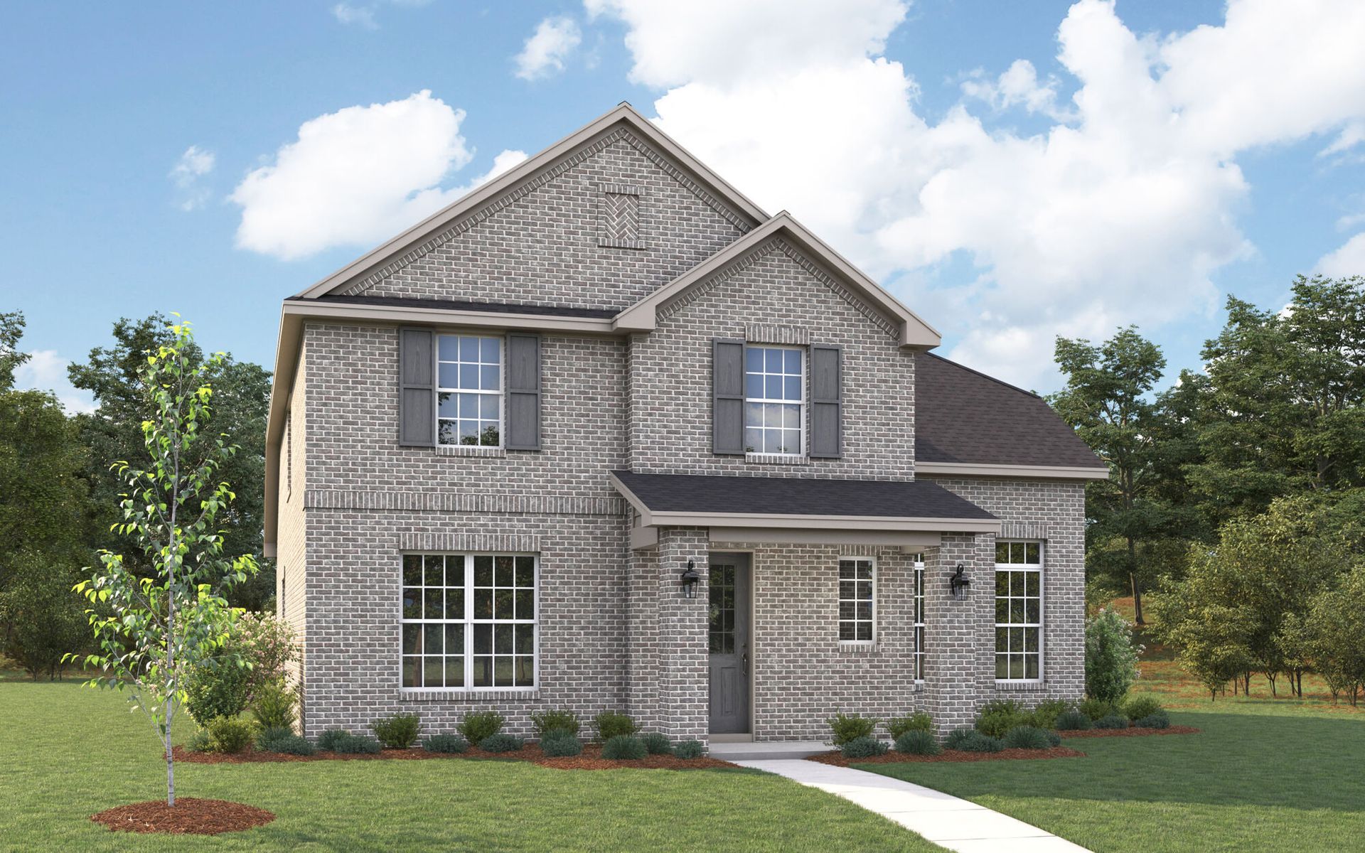 The Livingston - Traditional Elevation
