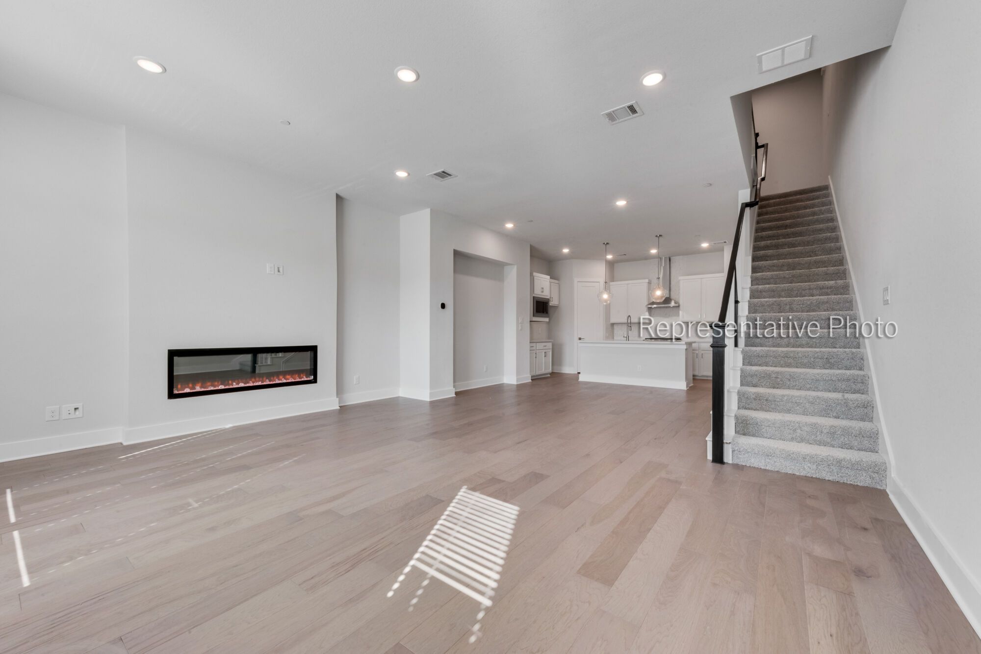 Photo representation of the Aberdeen floorplan. Colors, finishes and options will vary.