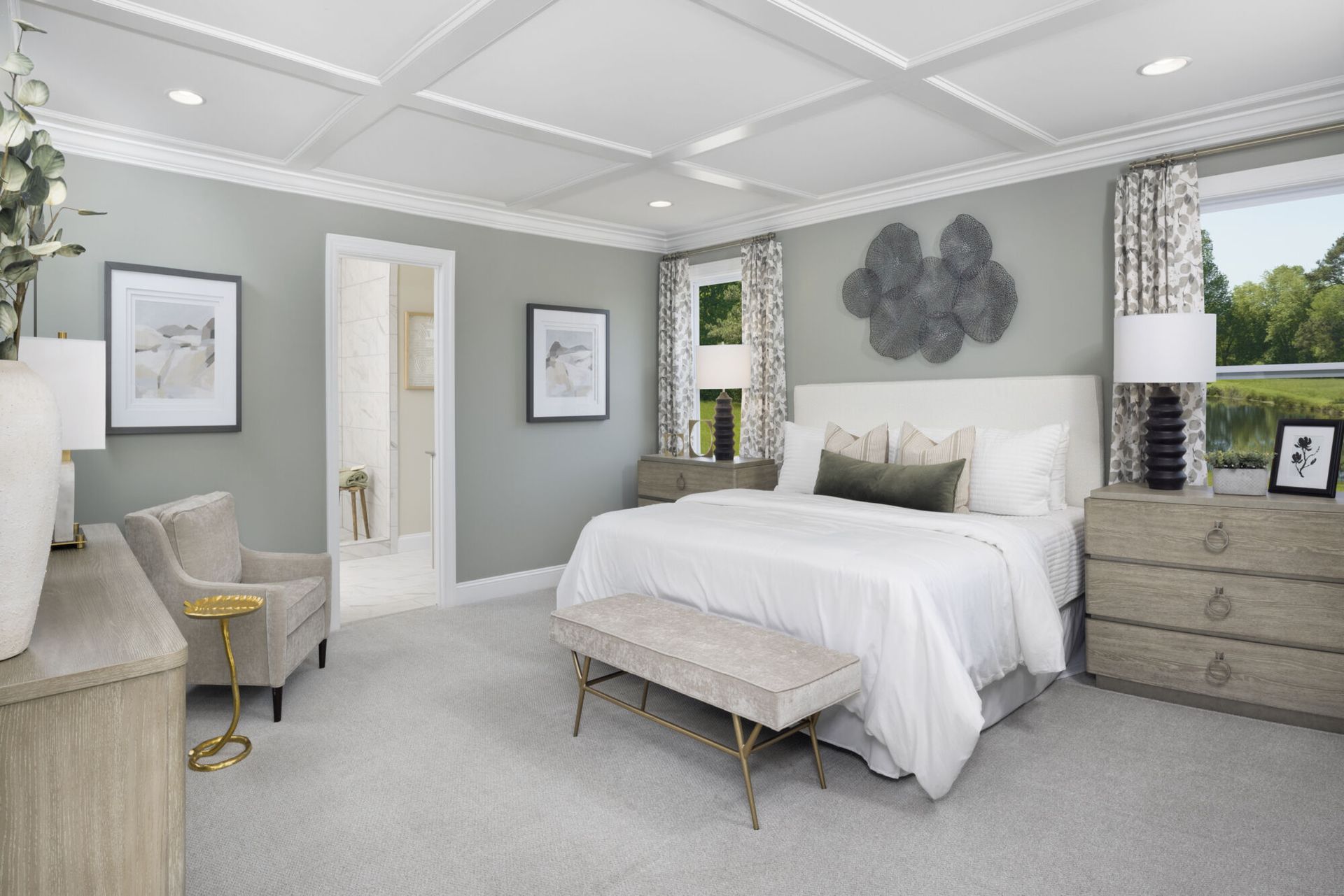 Lassen model home owner's suite