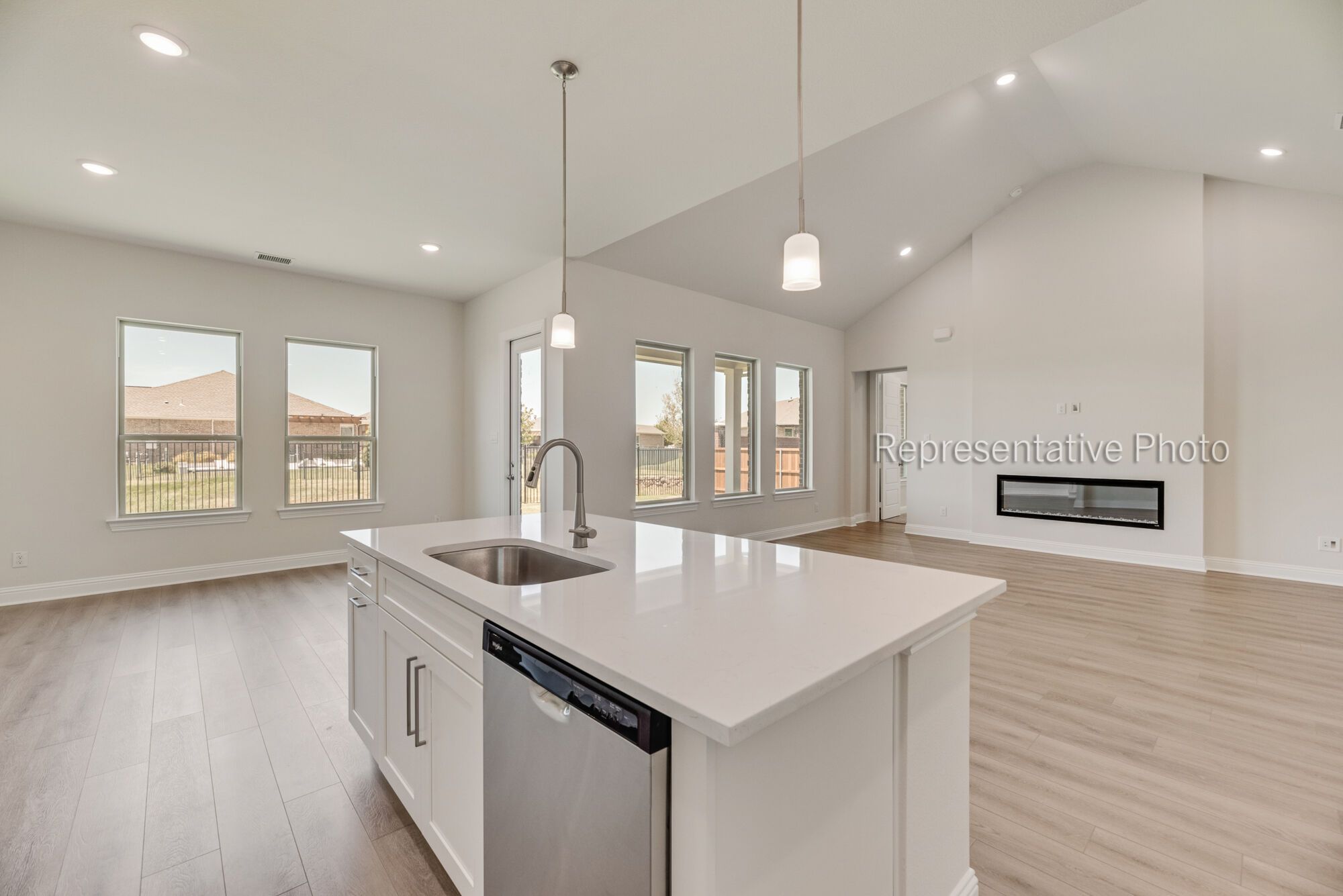 Photo representation of the Avery II floorplan. Colors, finishes and options will vary.
