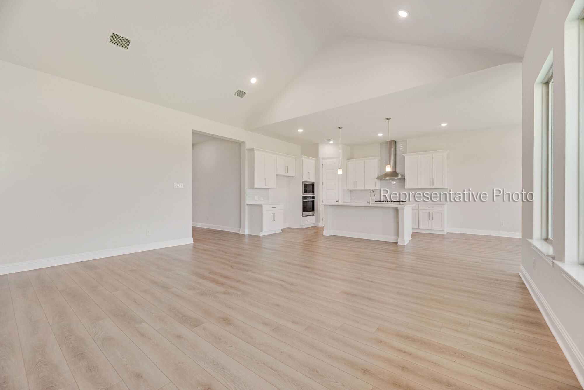 Photo representation of the Avery II floorplan. Colors, finishes and options will vary.
