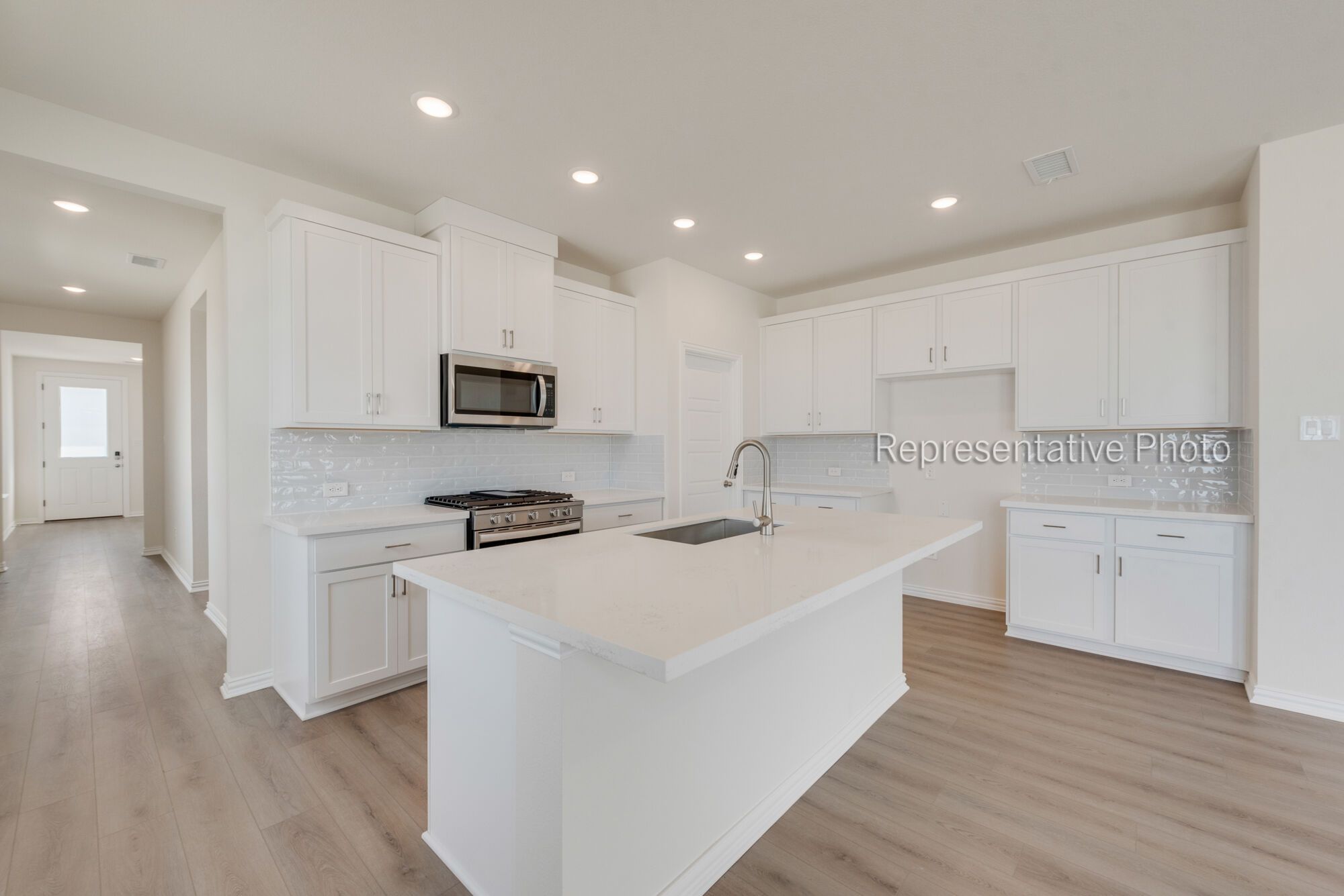 Photo representation of the Isabela floorplan. Colors, finishes and options will vary.