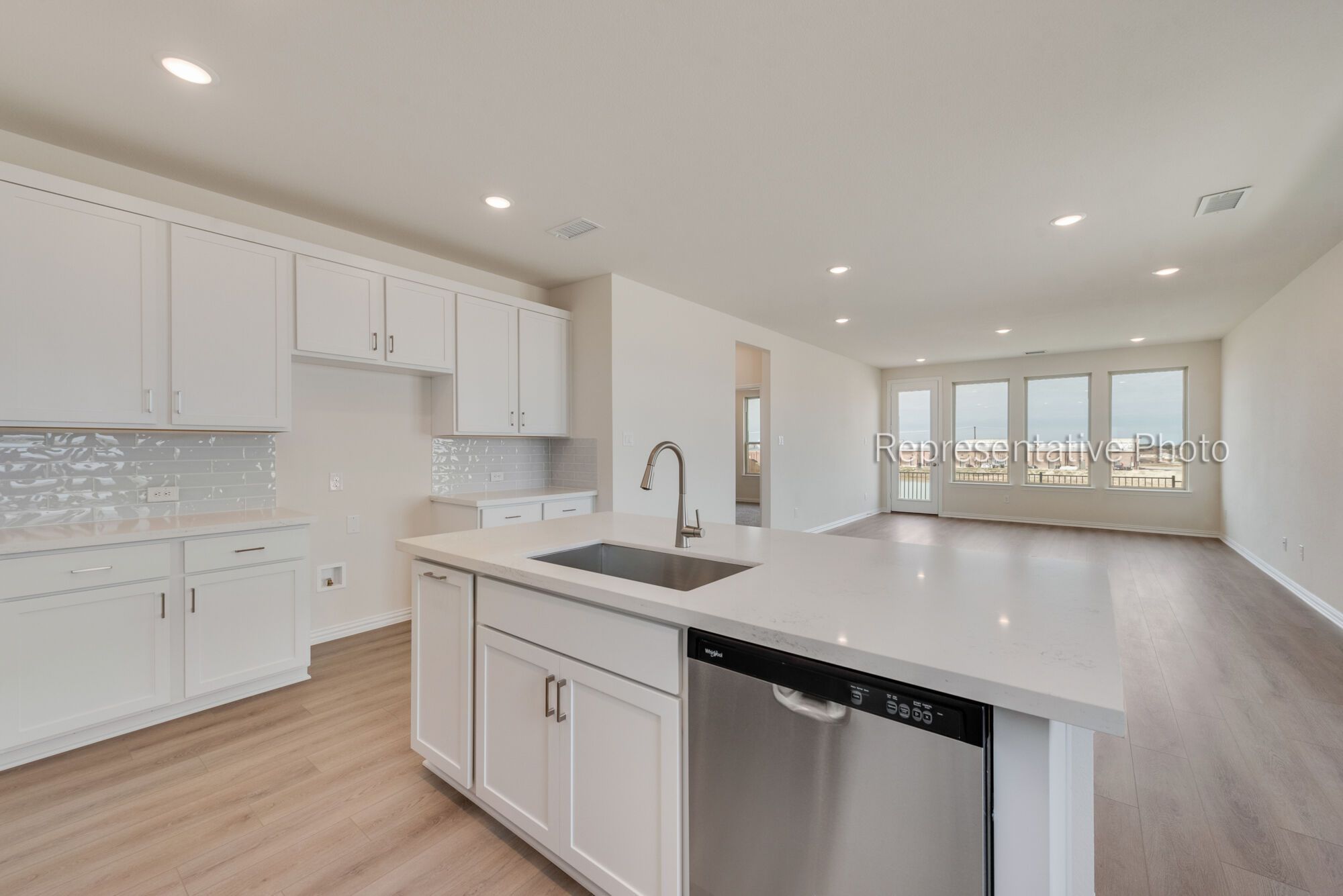 Photo representation of the Isabela floorplan. Colors, finishes and options will vary.