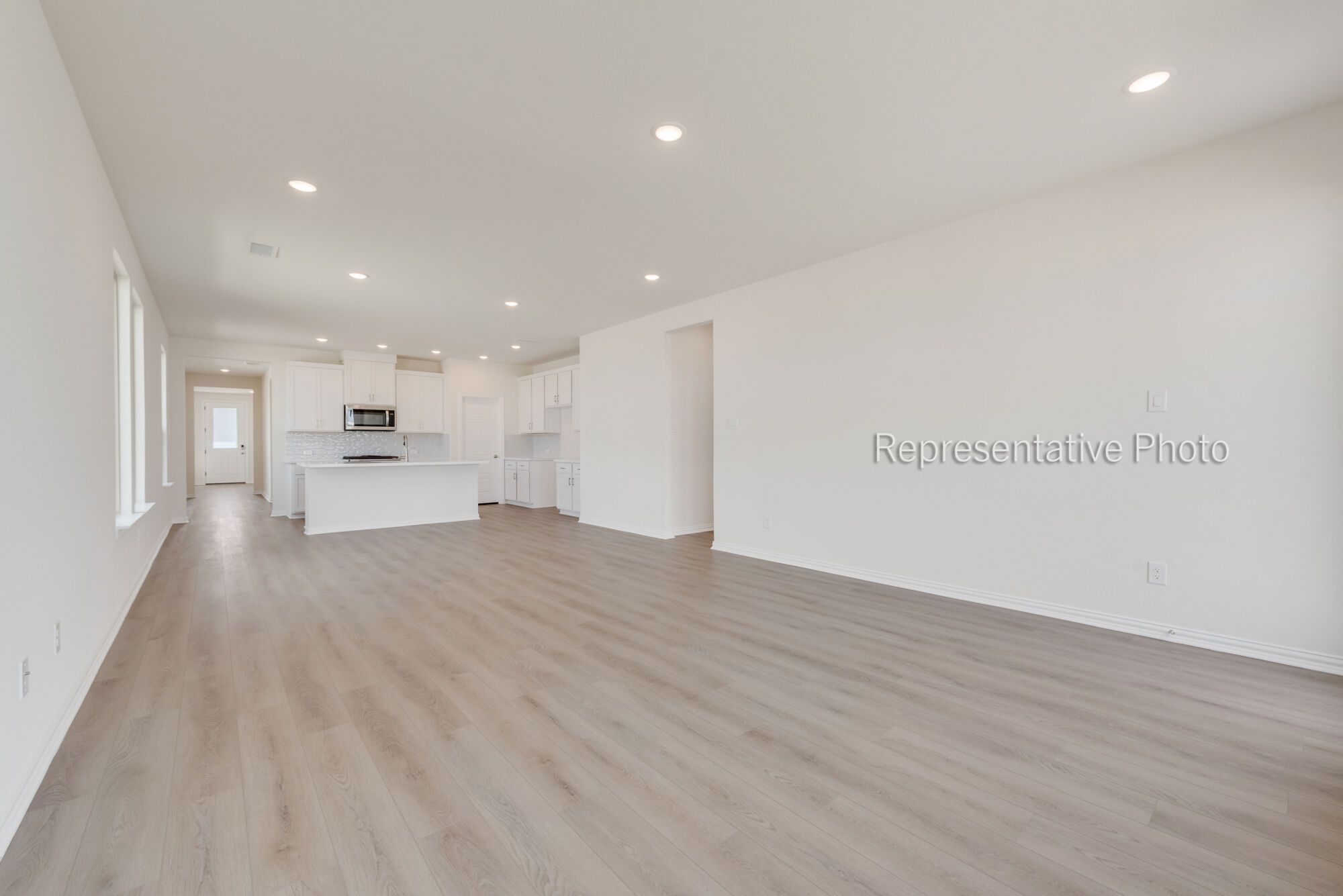 Photo representation of the Isabela floorplan. Colors, finishes and options will vary.