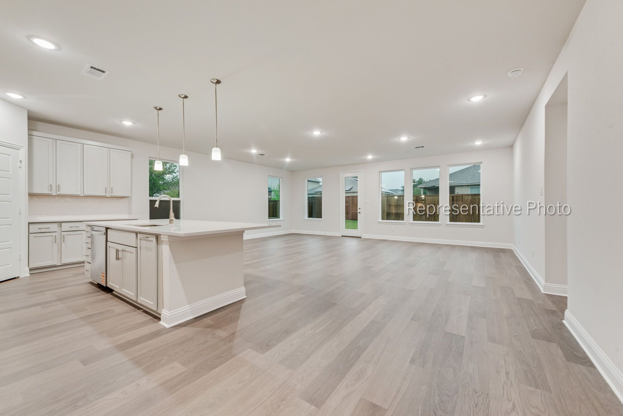 Photo representation of the Isabela floorplan. Colors, finishes and options will vary.