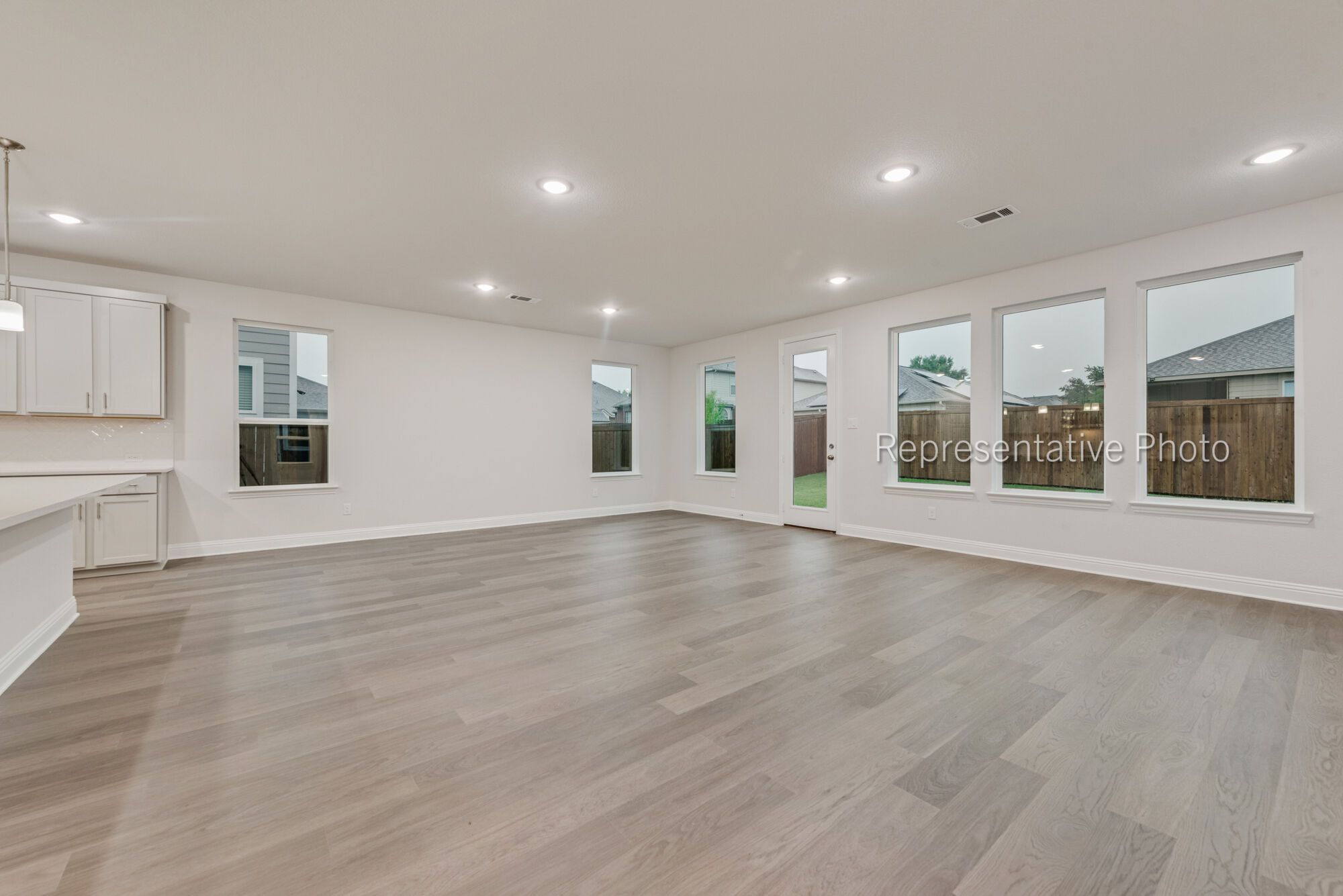 Photo representation of the Isabela floorplan. Colors, finishes and options will vary.