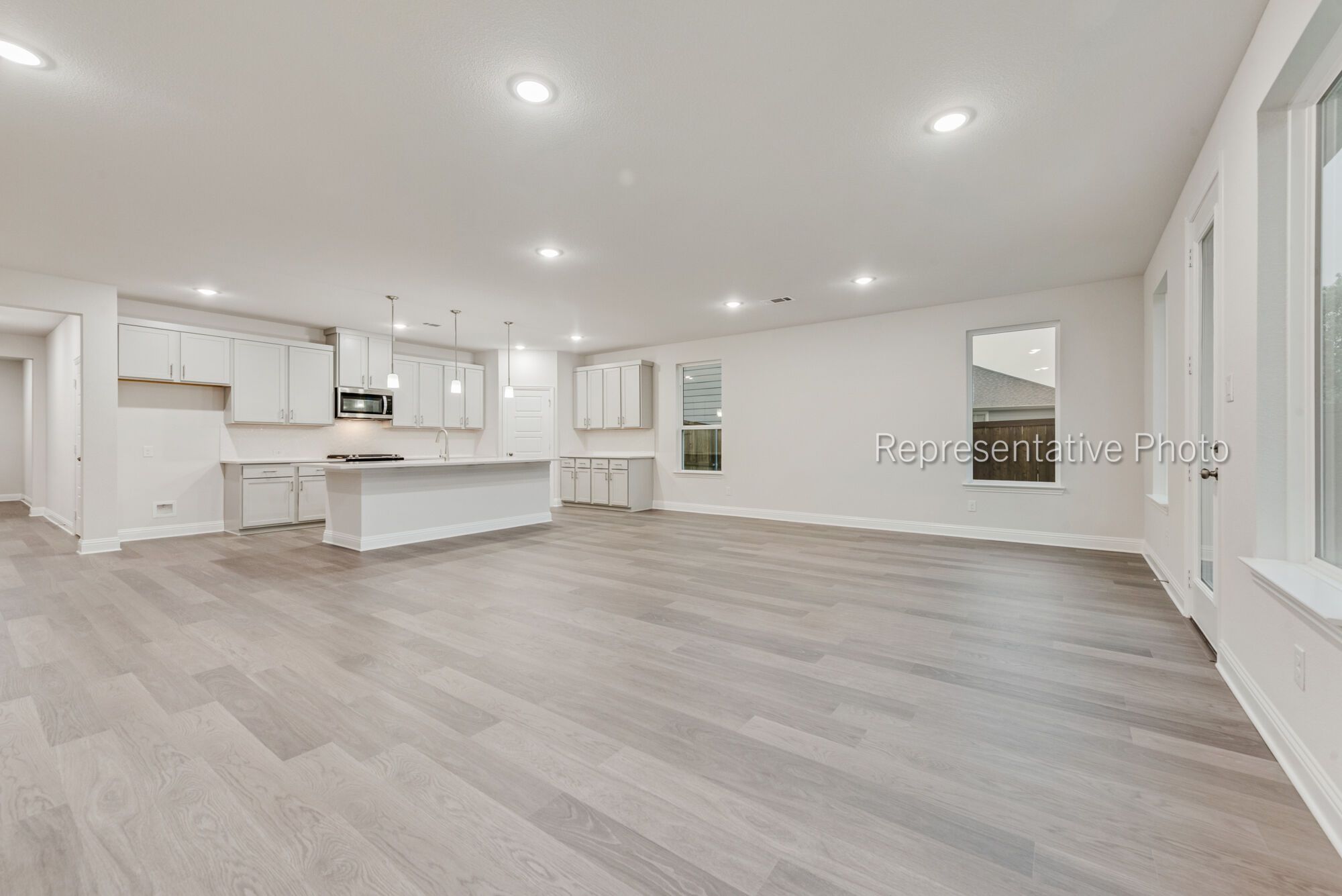 Photo representation of the Isabela floorplan. Colors, finishes and options will vary.