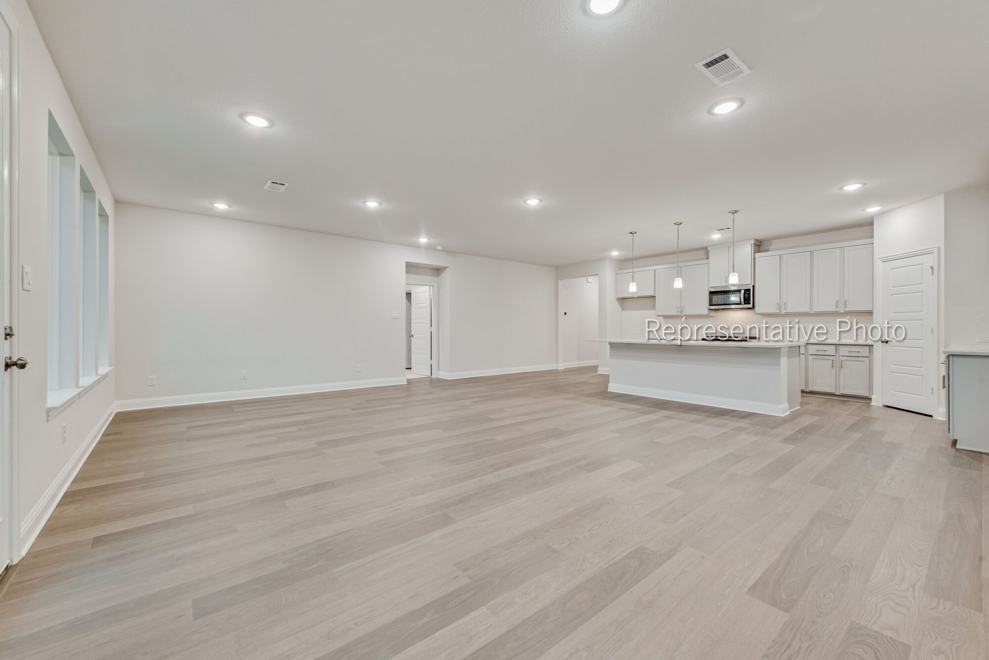 Photo representation of the Isabela floorplan. Colors, finishes and options will vary.