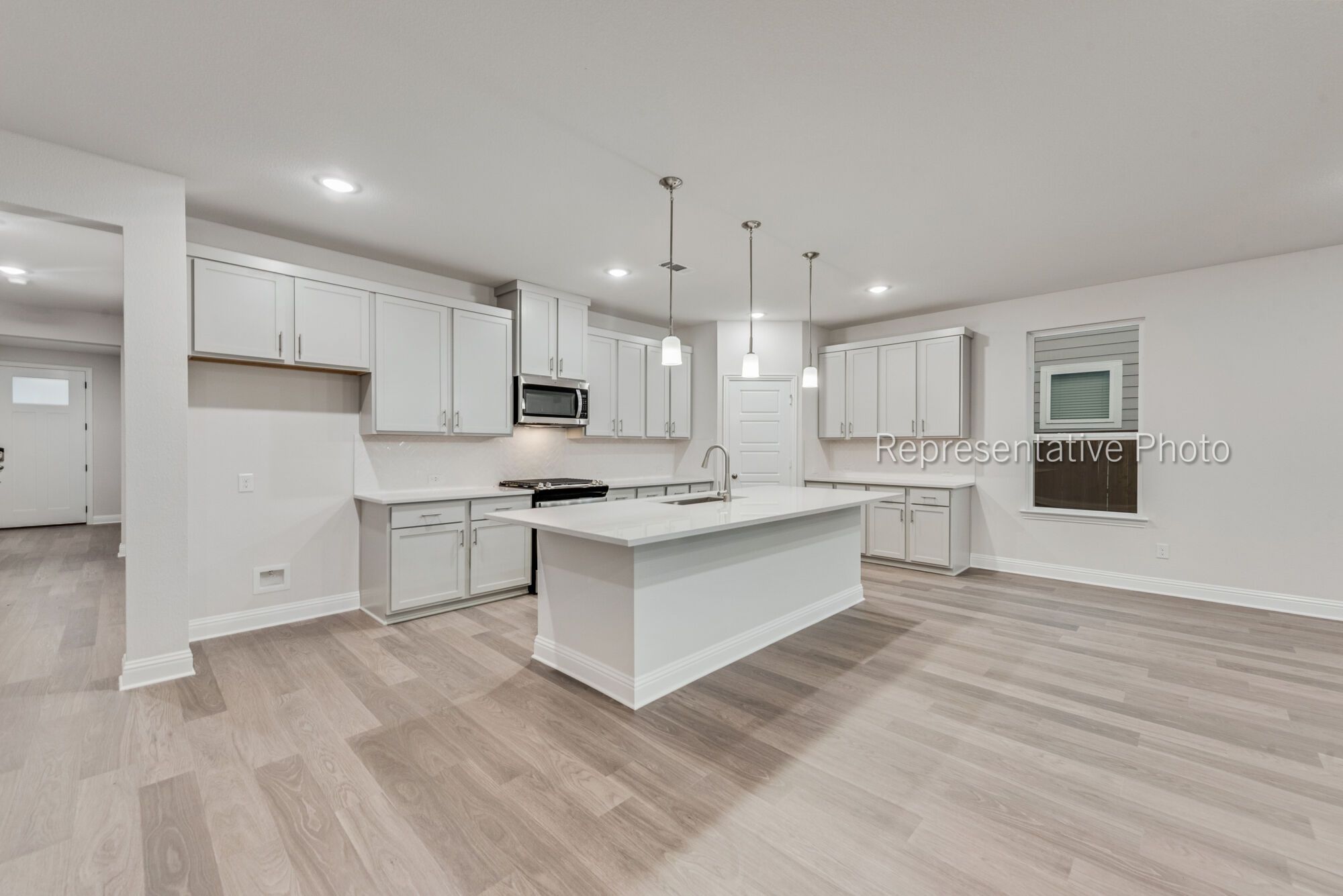 Photo representation of the Isabela floorplan. Colors, finishes and options will vary.