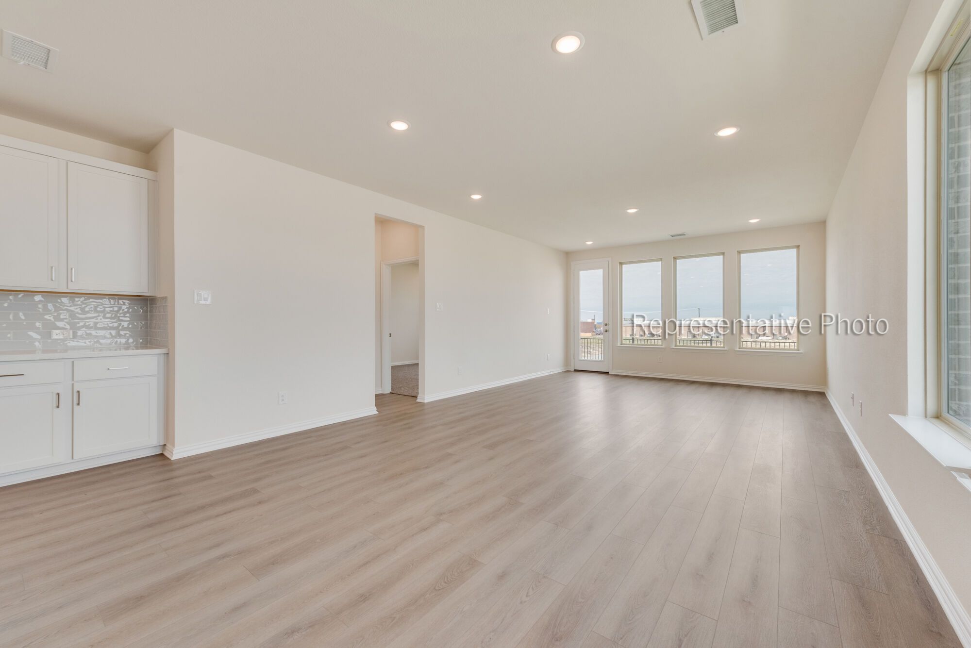 Photo representation of the Isabela floorplan. Colors, finishes and options will vary.