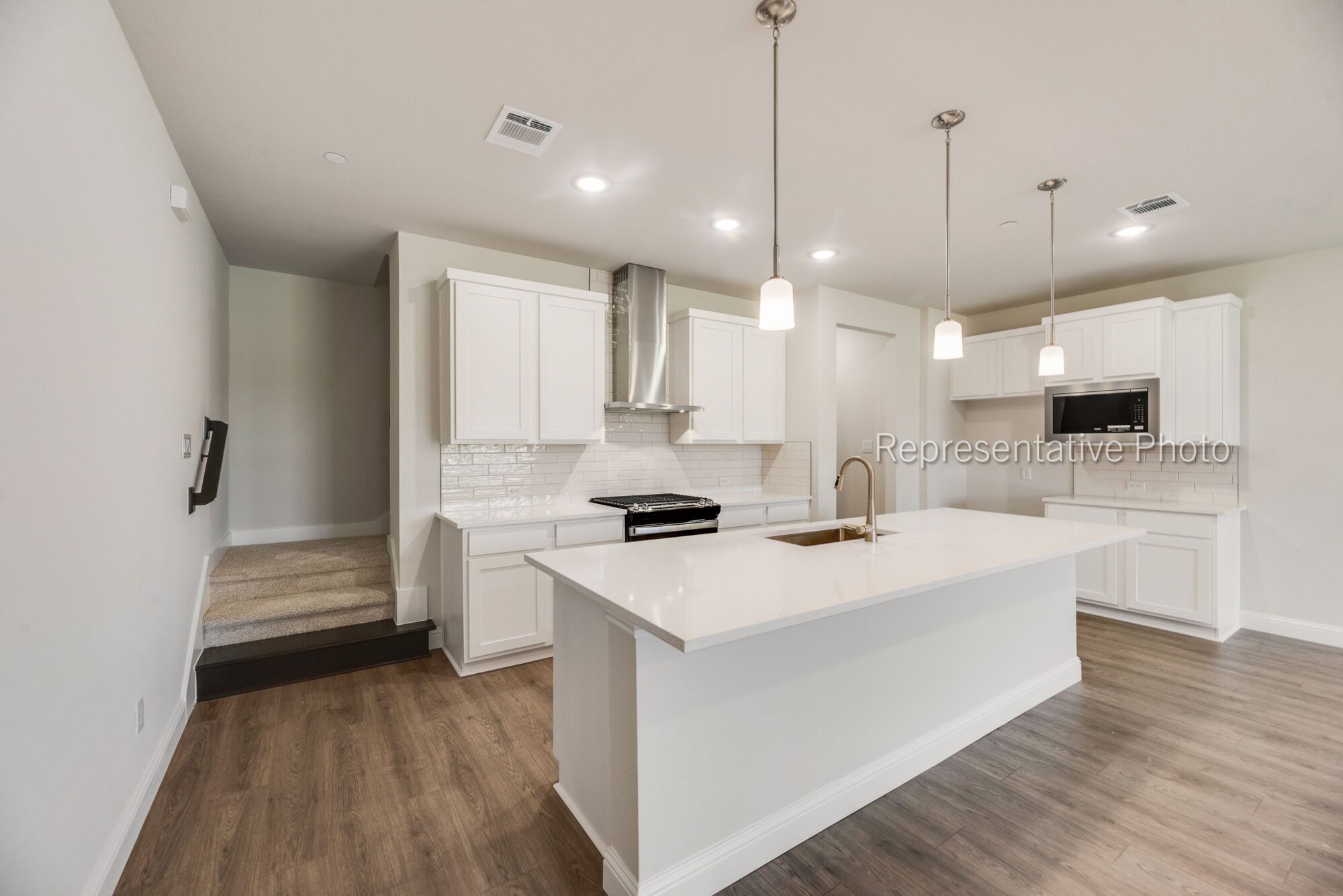 Photo representation of the Holbrook floorplan. Colors, finishes and options will vary.