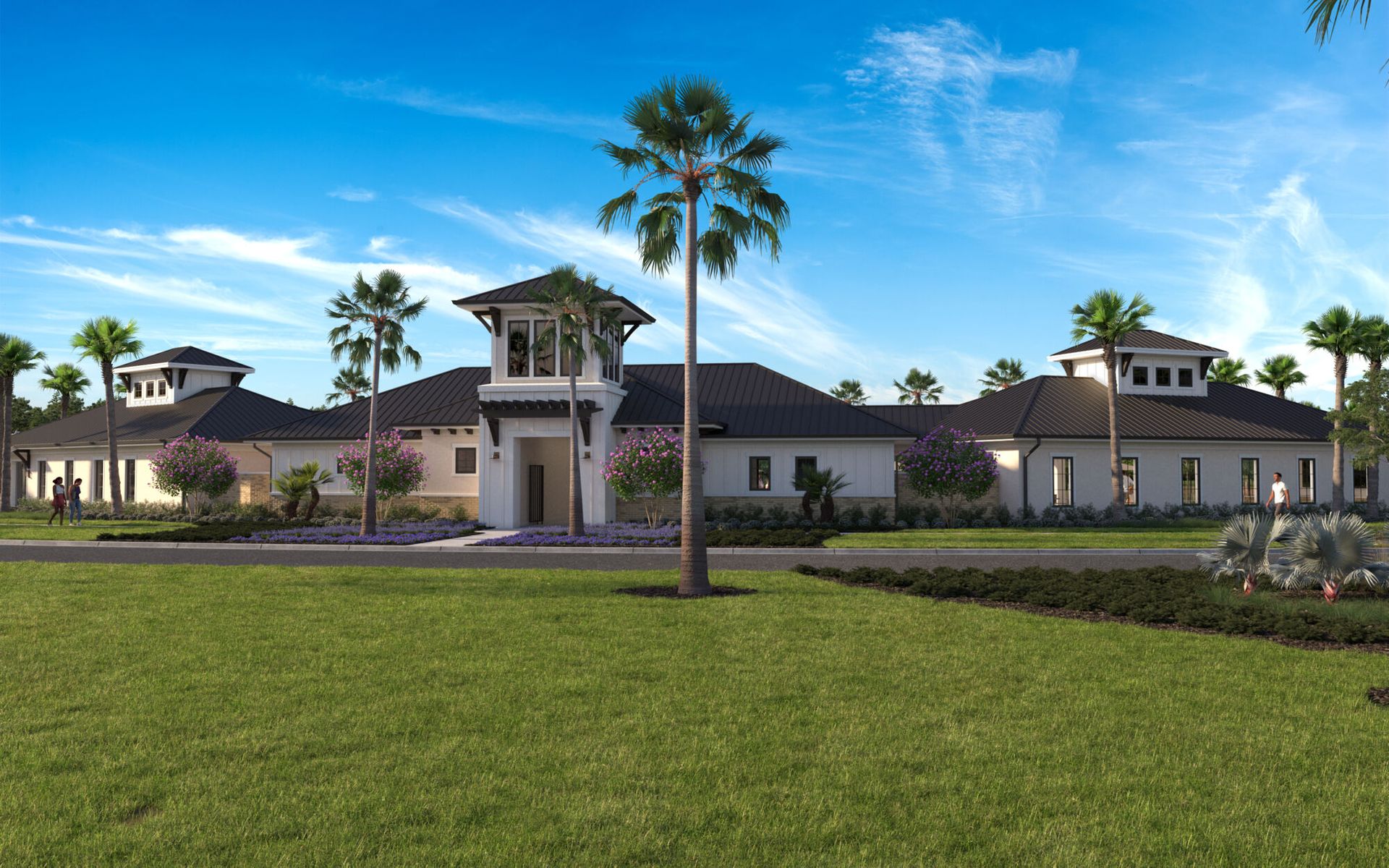 Resort-style clubhouse