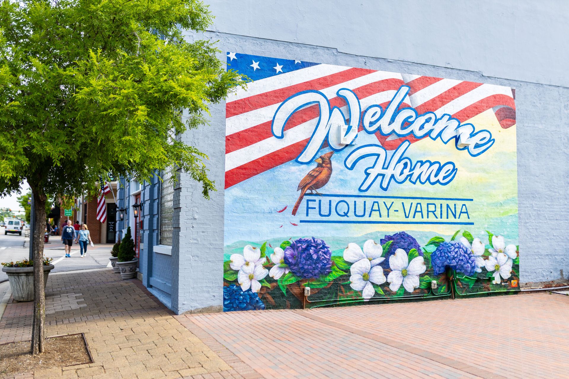 Downtown Fuquay-Varina mural