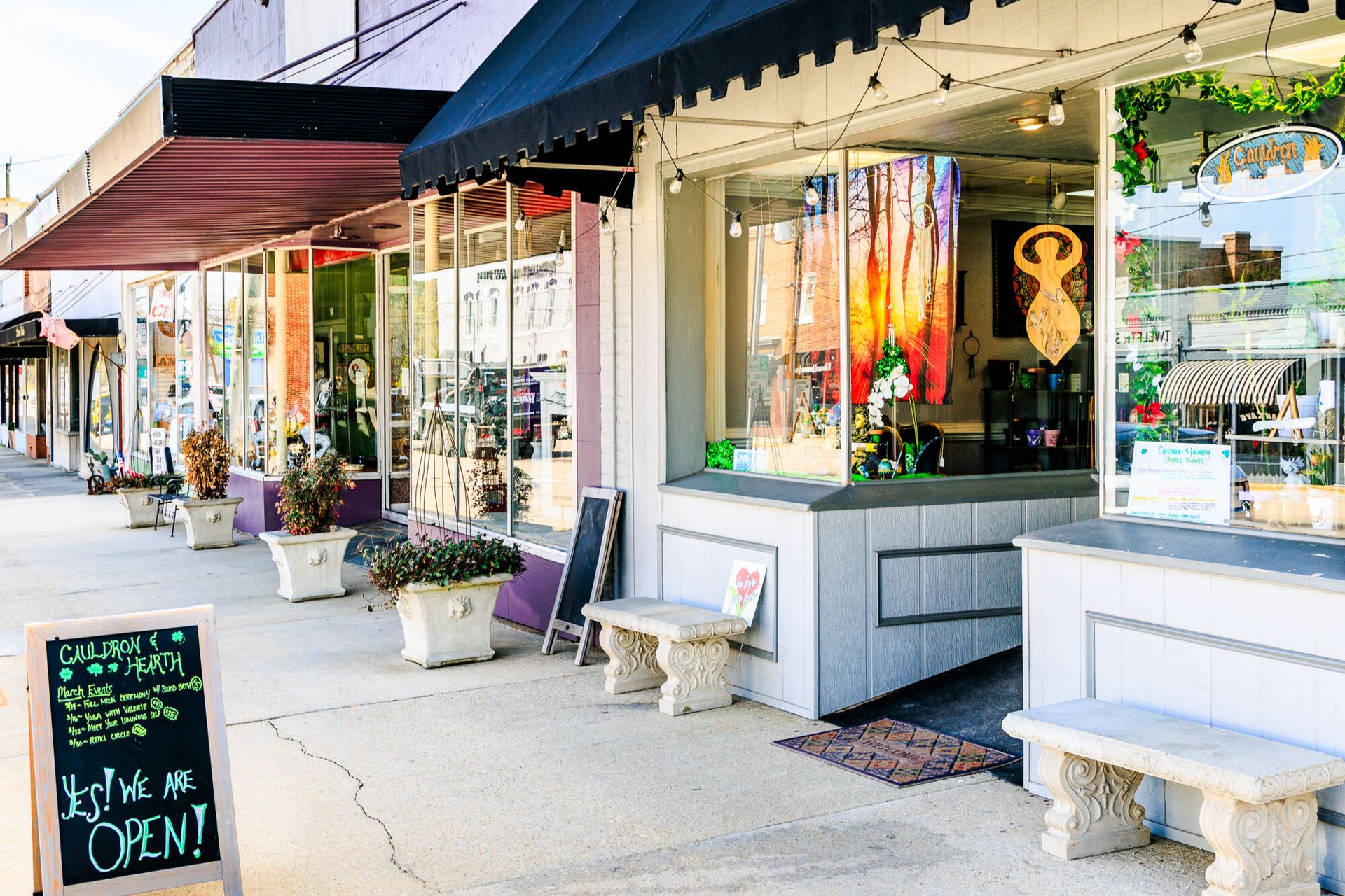 Downtown Lillington, NC