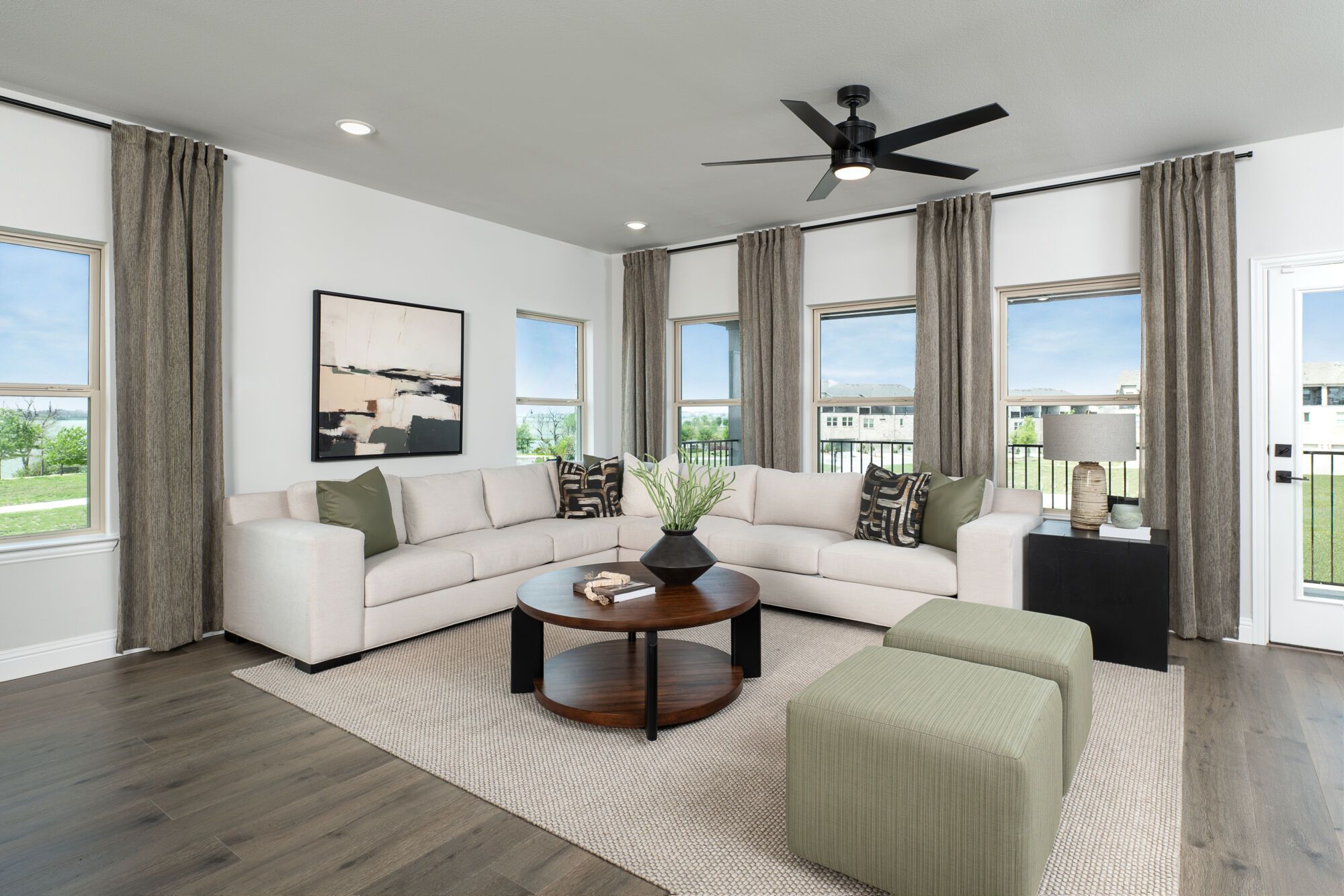 The Bridgeport Townhome Model