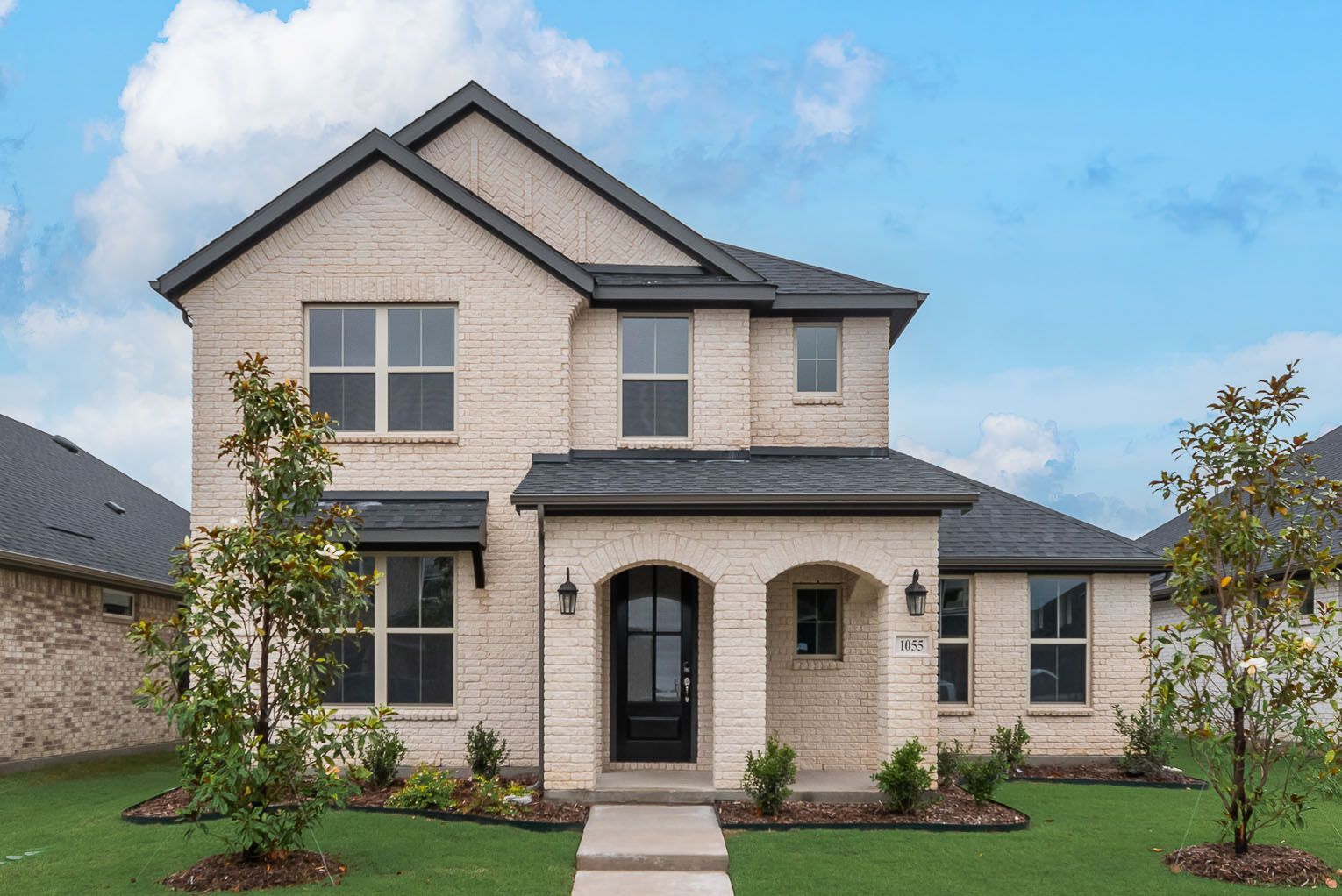 The Granbury - Old World with Stone Elevation