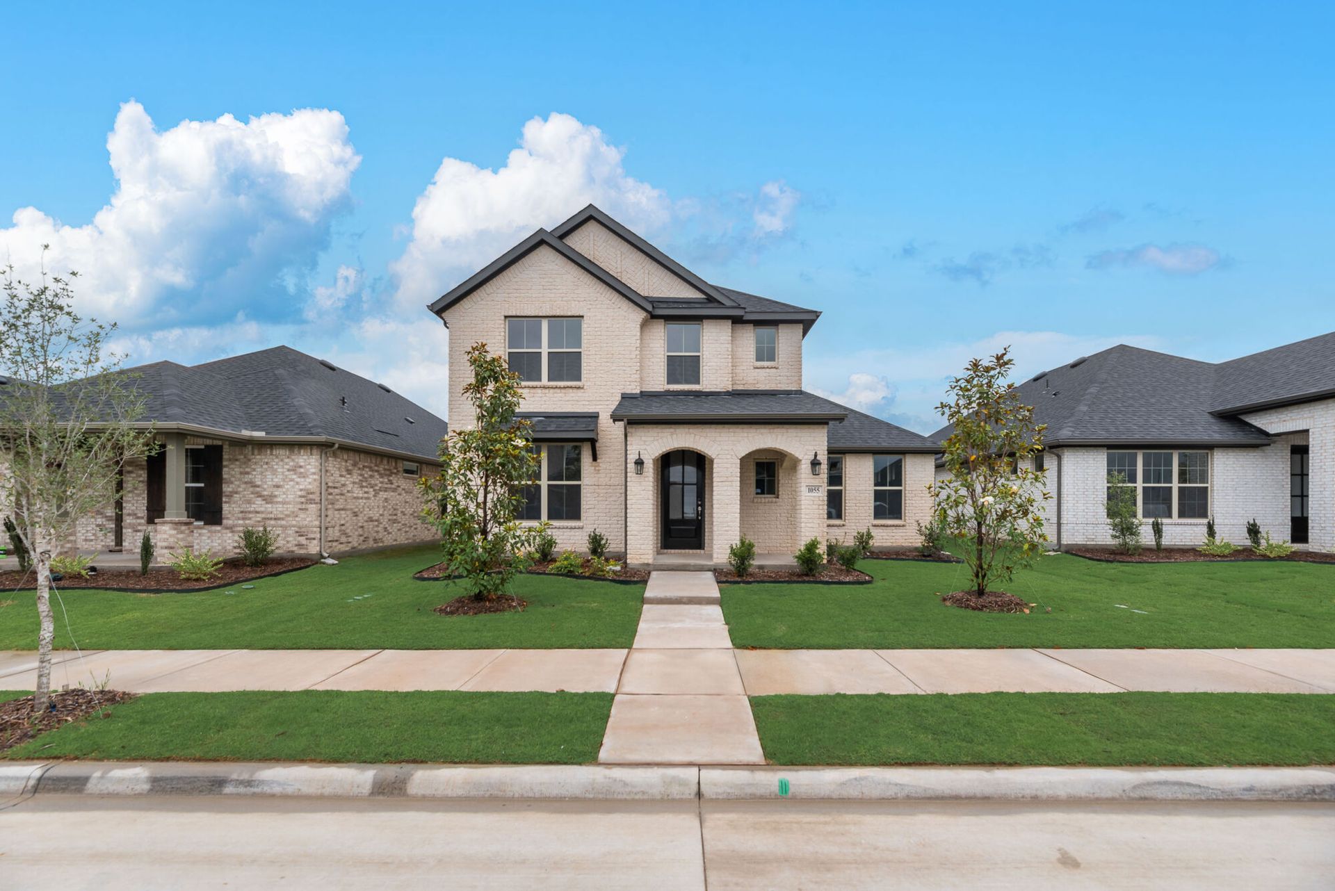 The Granbury - Old World with Stone Elevation