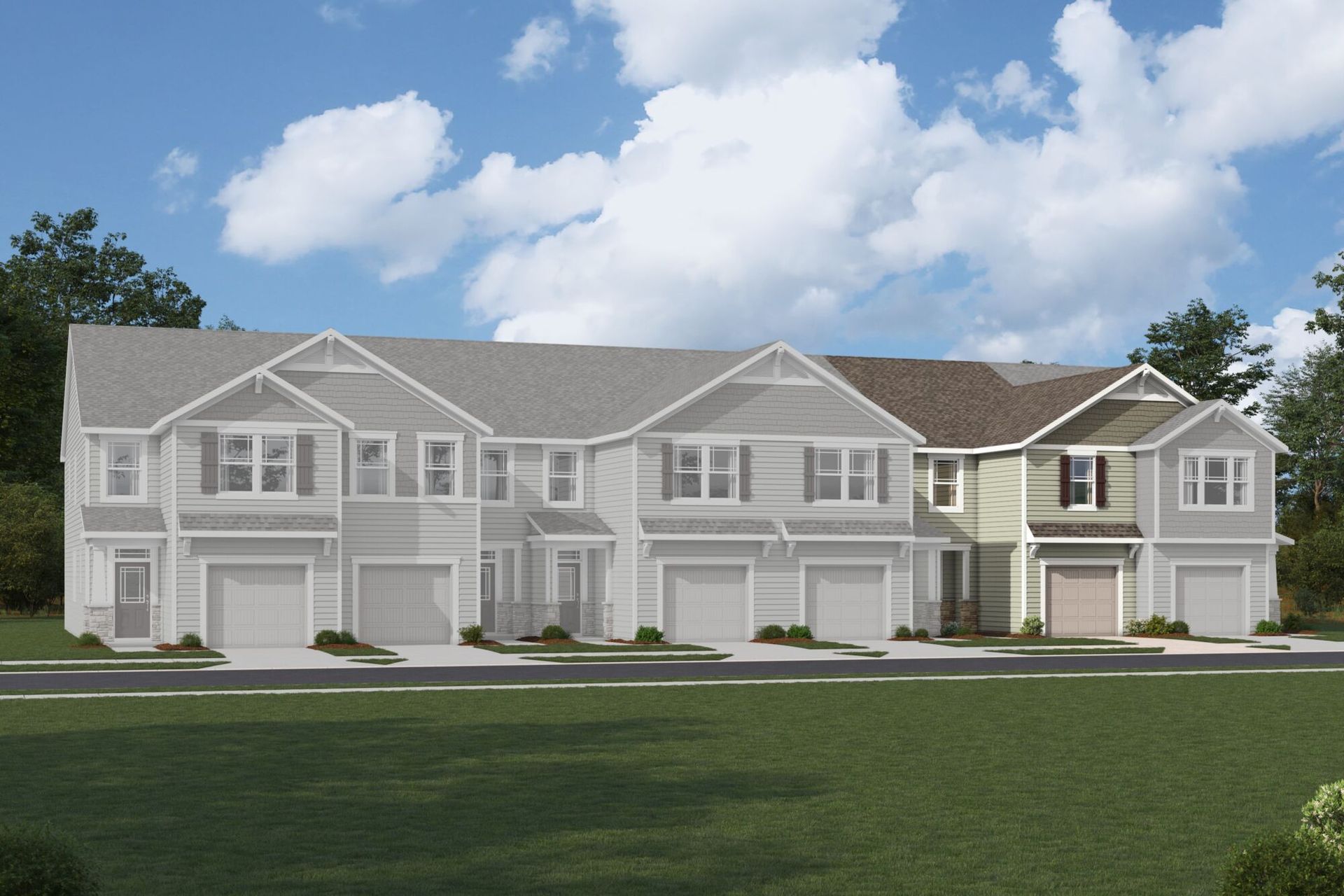 Sierra Craftsman Elevation rendering