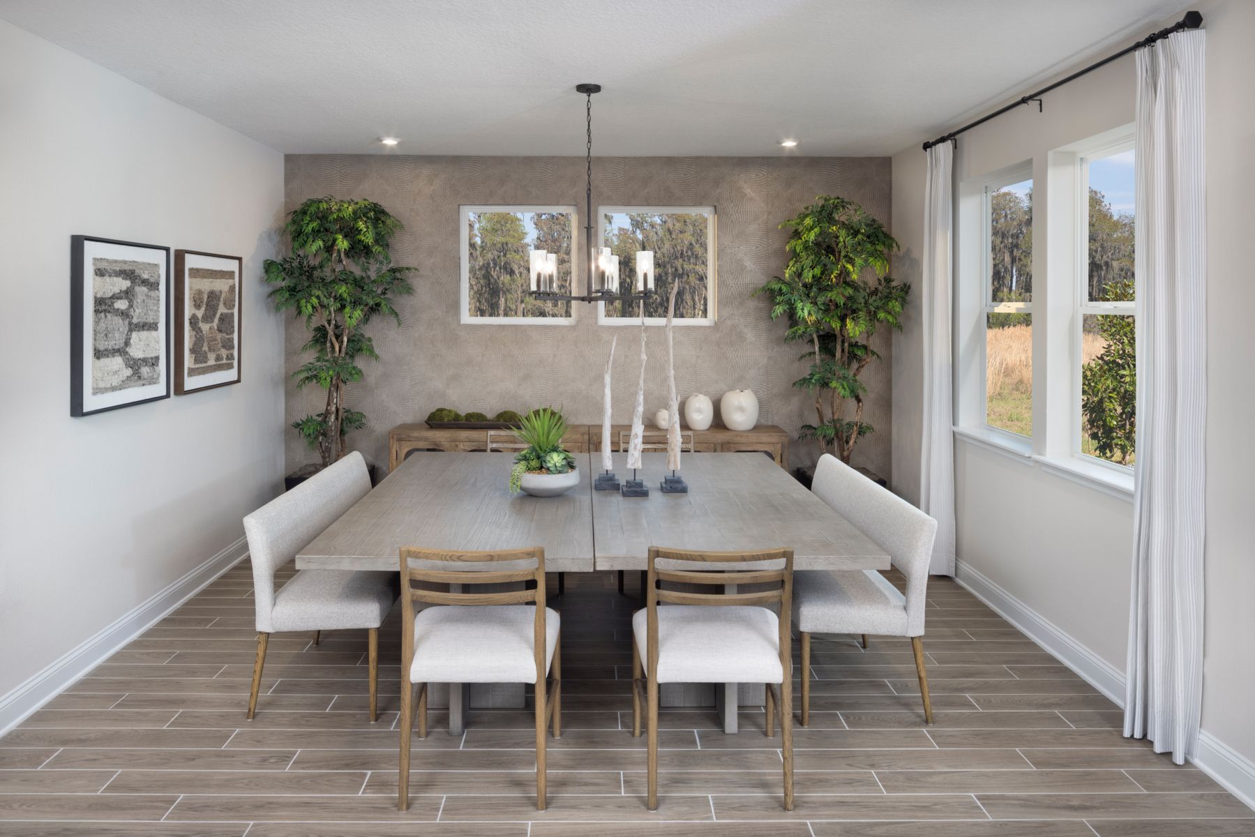 Hawkin Model Dining Room