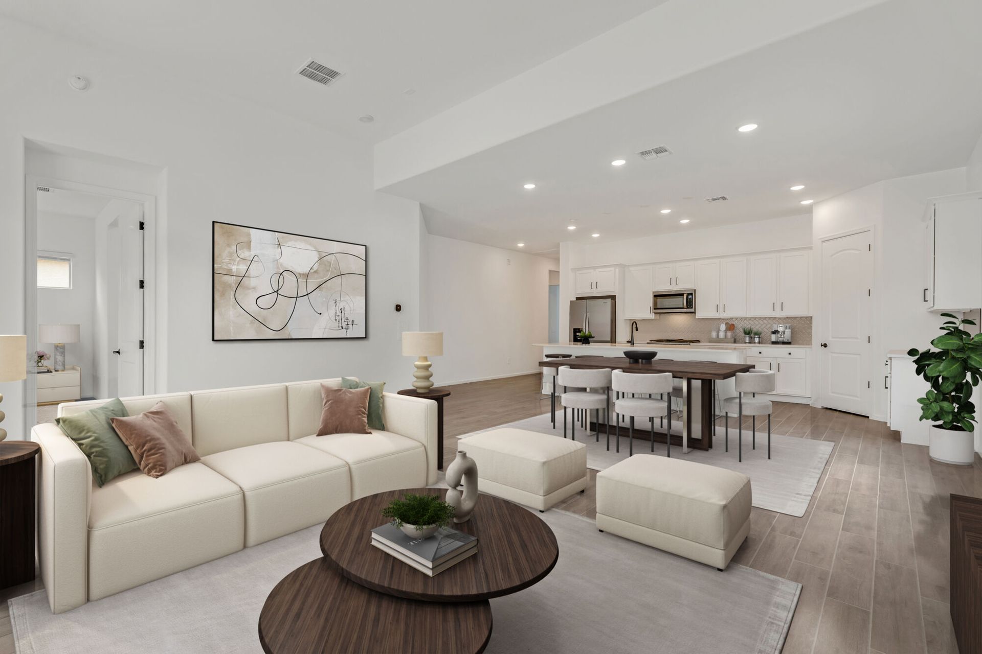 Greatroom - Virtually Staged