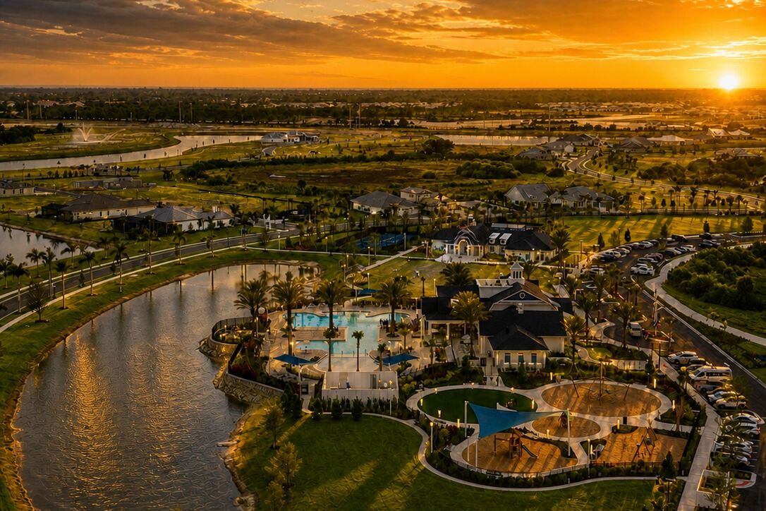 casa en Palmera at Wellen Park por Mattamy Homes