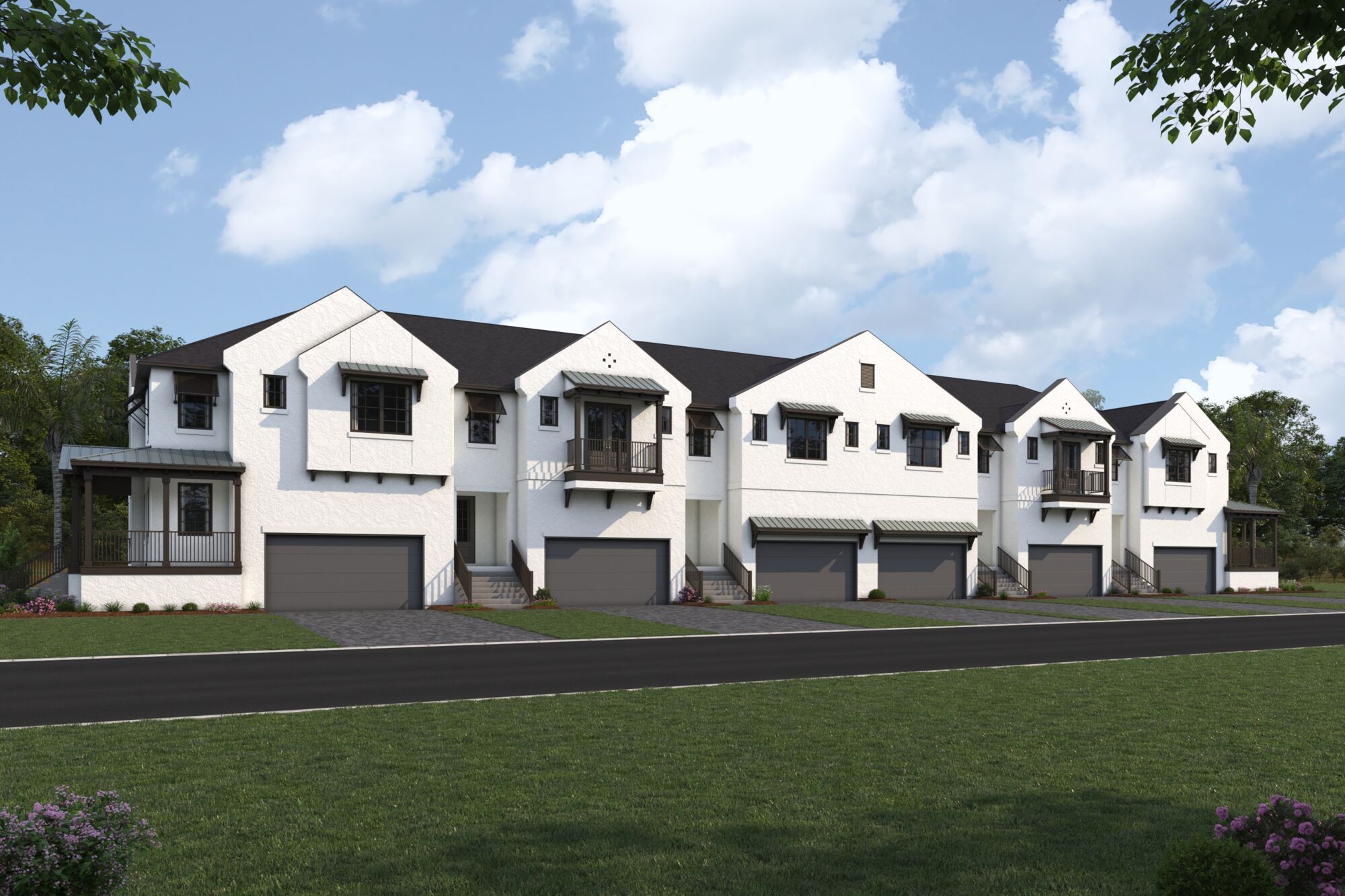 Amara Bay Townes por Mattamy Homes en Tampa-St. Petersburg Florida