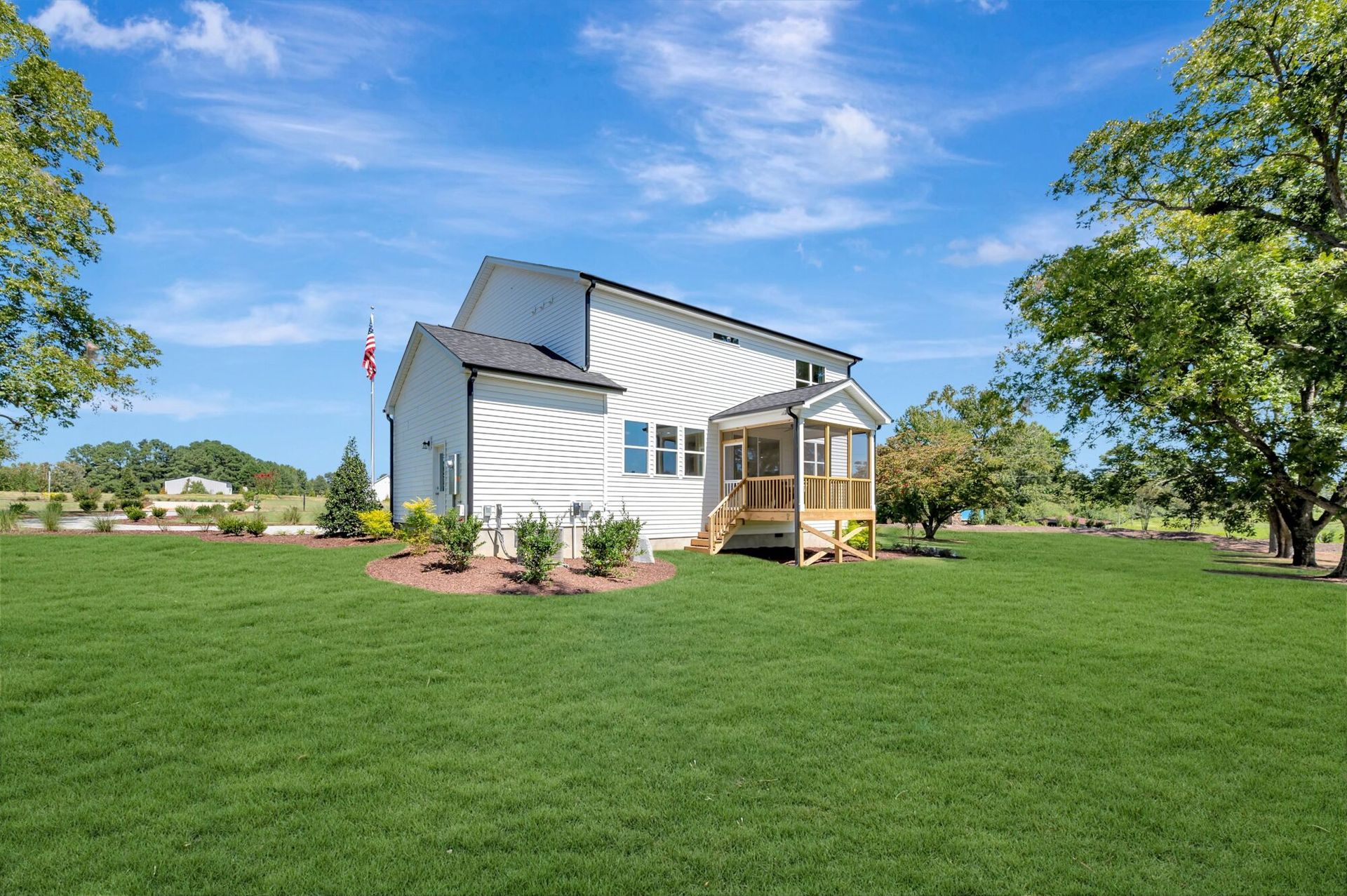 Shenandoah Model Home - Backyard