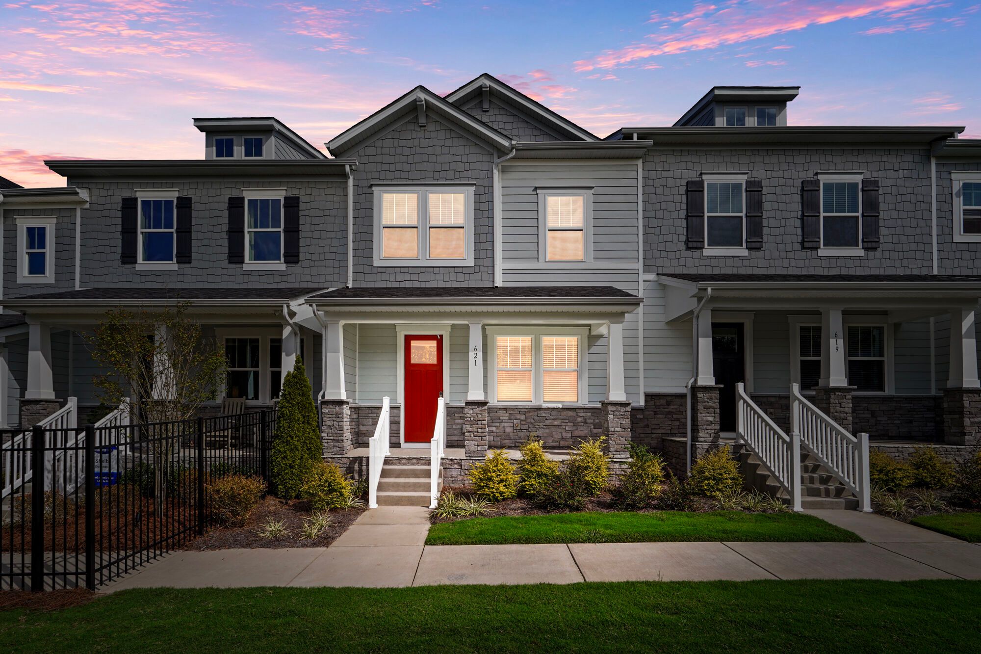 Shelby - The Townes at Bratton Pointe: Rock Hill, North Carolina - Mattamy Homes