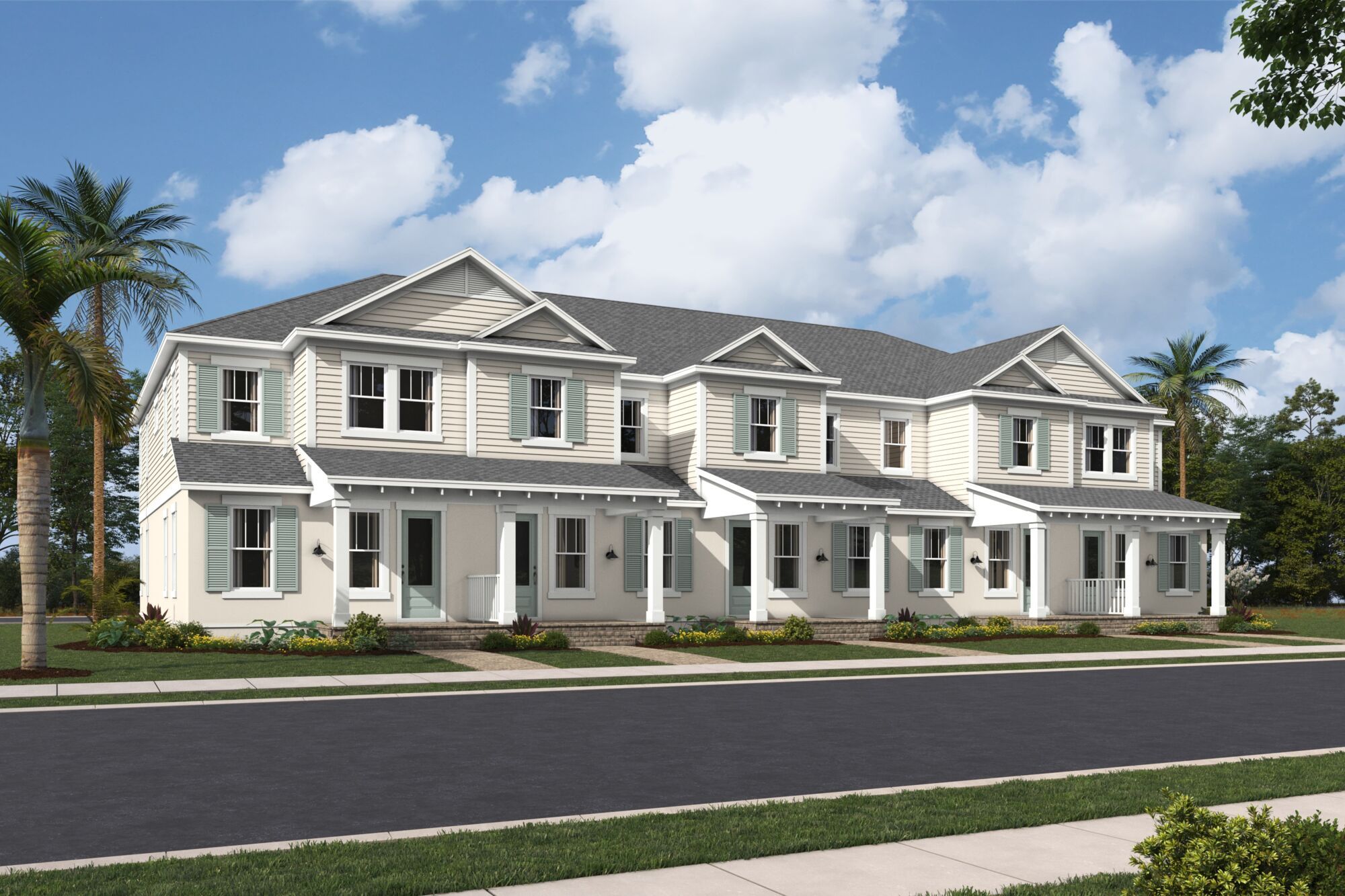 Blossom - Newfield - Rosette Park Townhomes and Villas: Palm City, Florida - Mattamy Homes