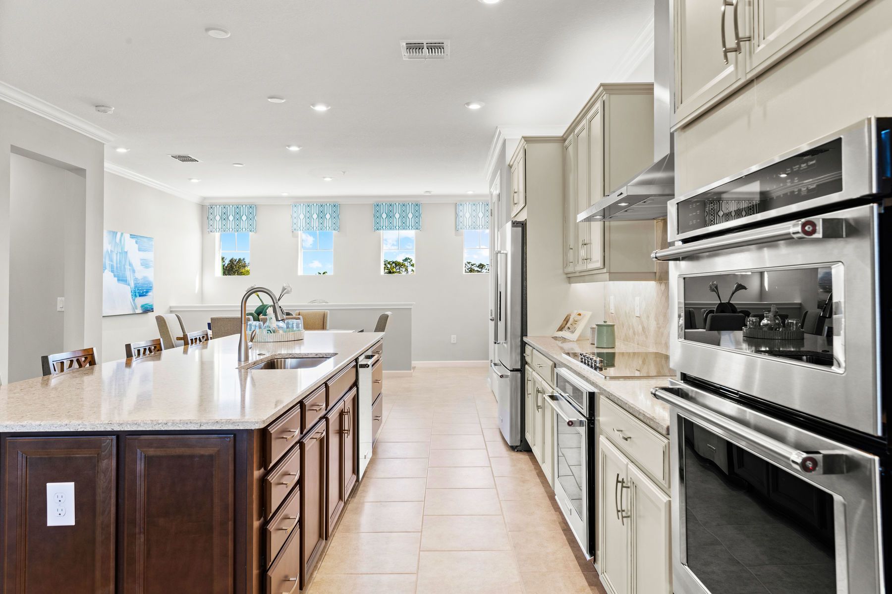 Model Kitchen w/ Island