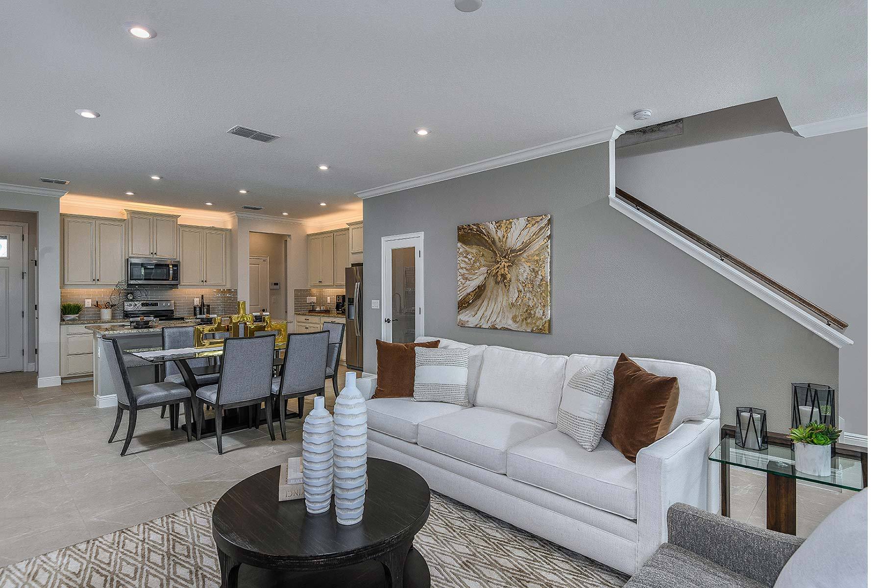 ORMOND MODEL GREAT ROOM FROM AVEA POINTE COMMUNITY.