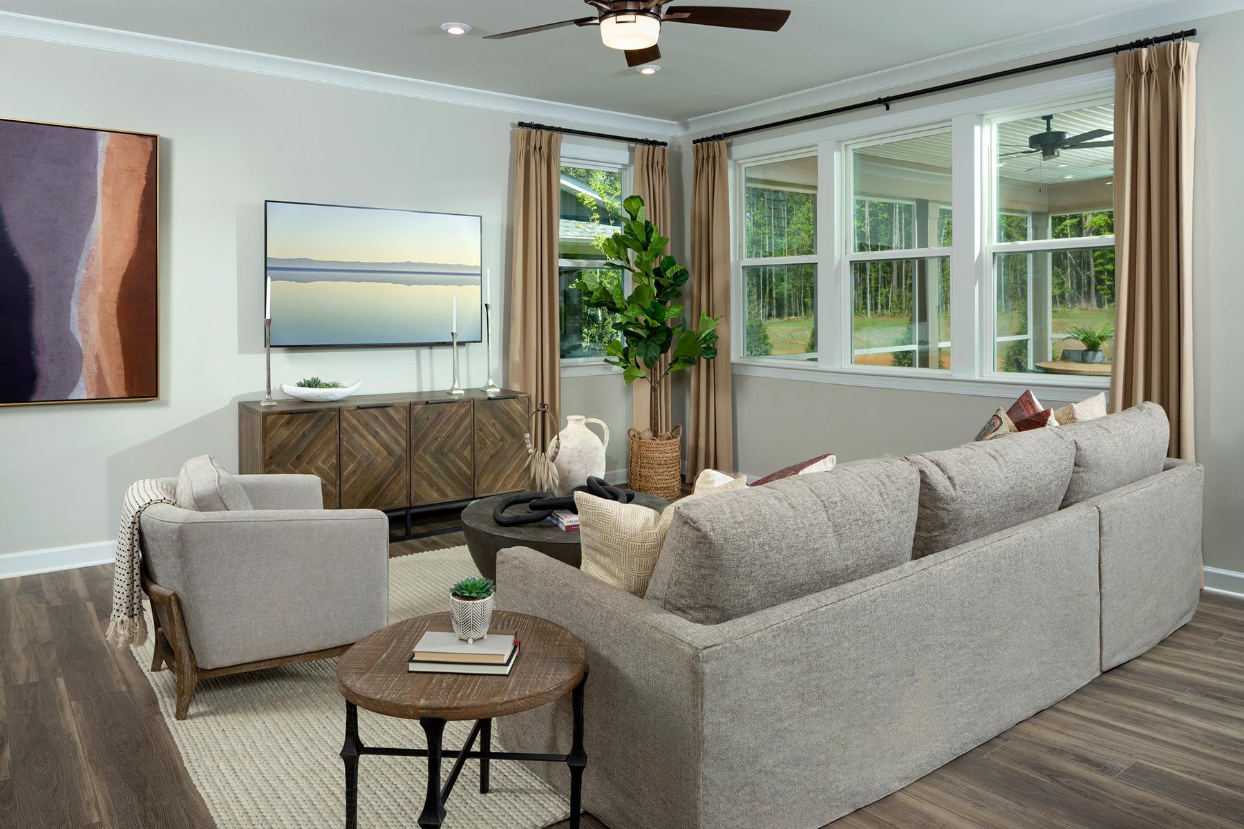 Armstrong Model Gathering Room