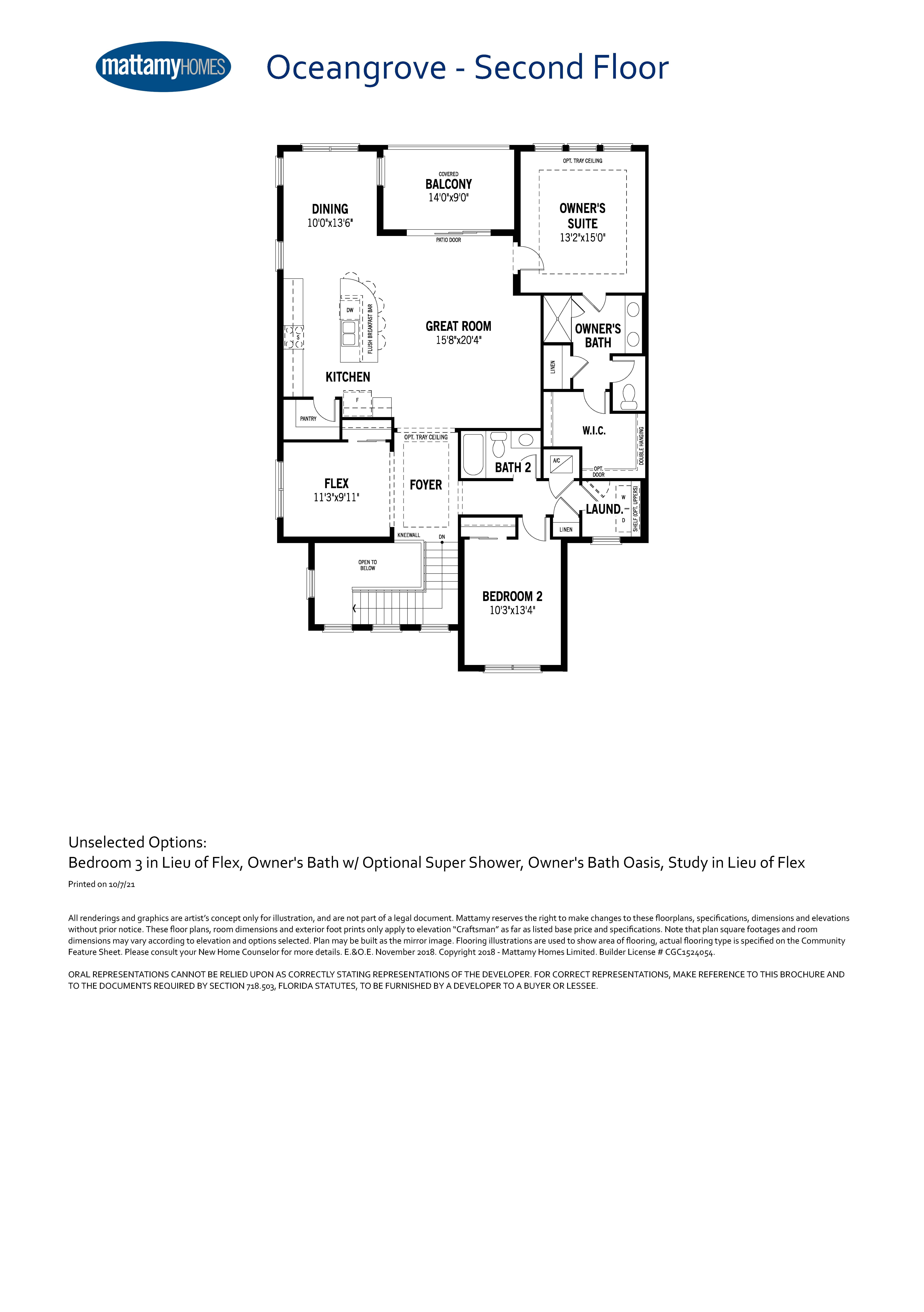 Oceangrove Floorplan 2