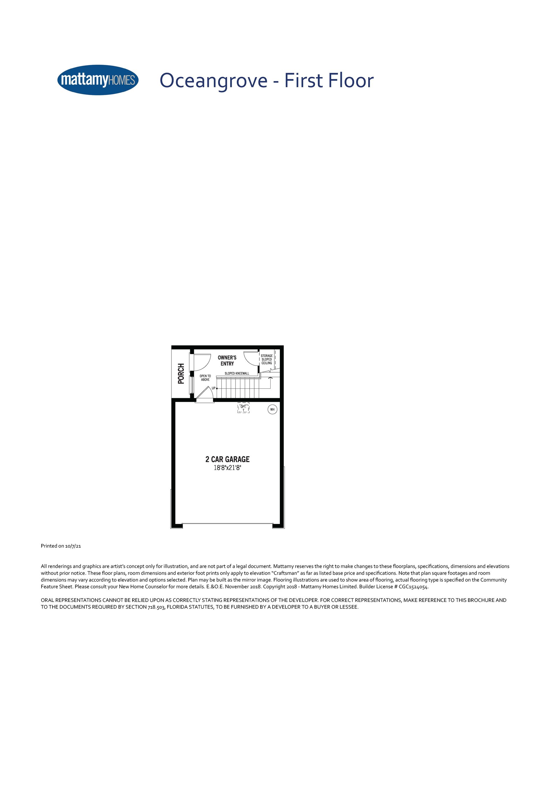 Oceangrove Floorplan 