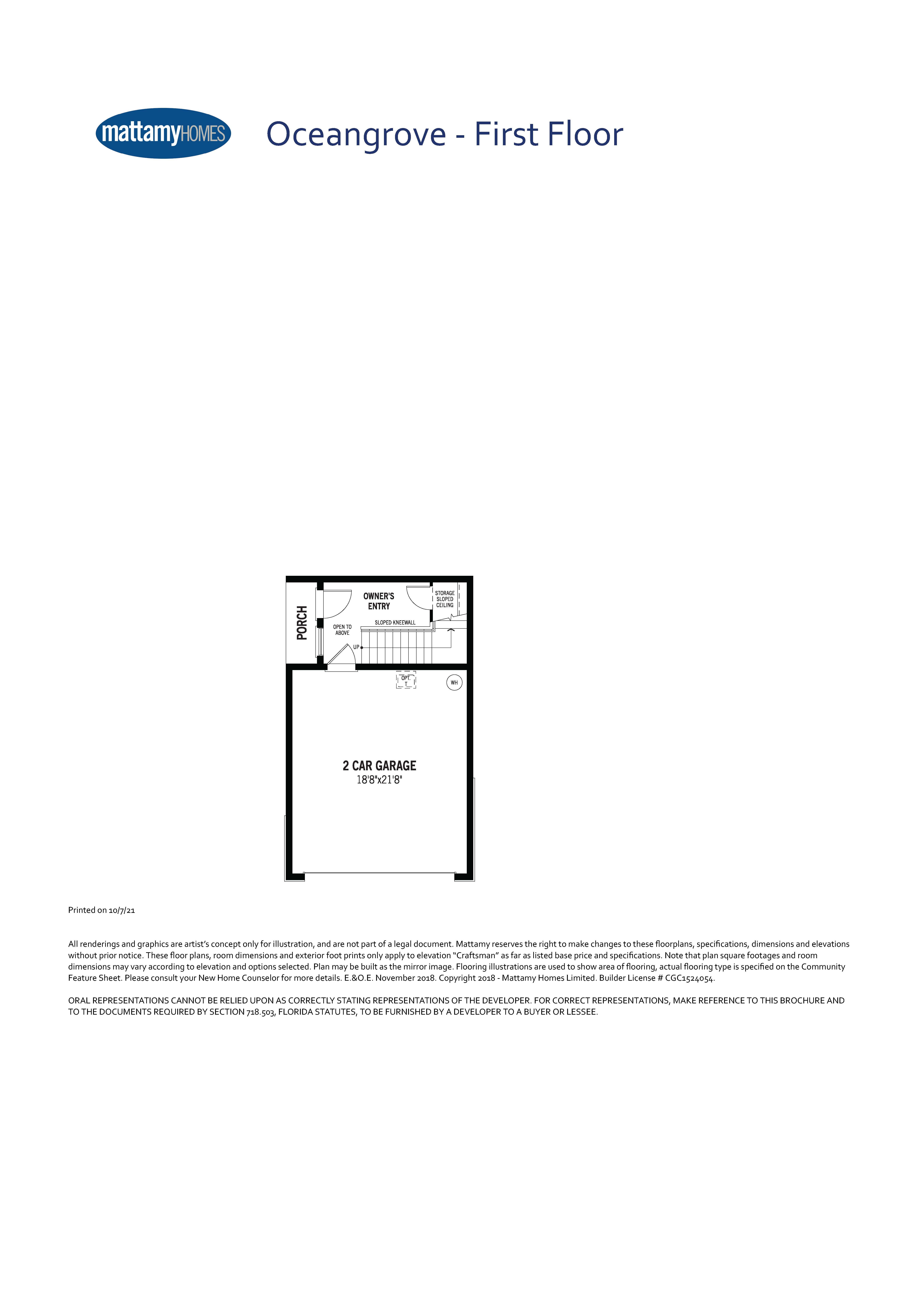 Oceangrove Floorplan 