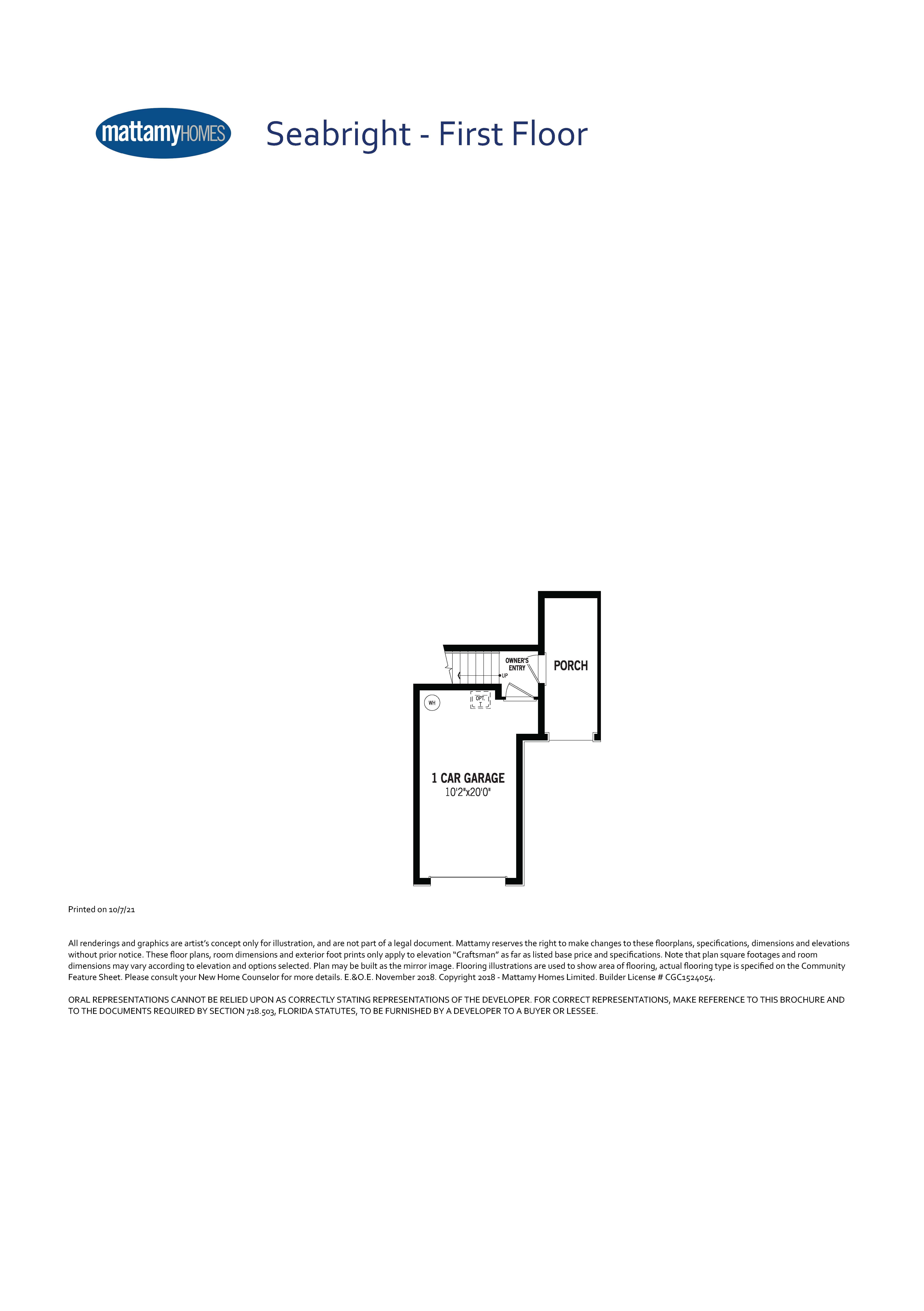 Seabright Floorplan