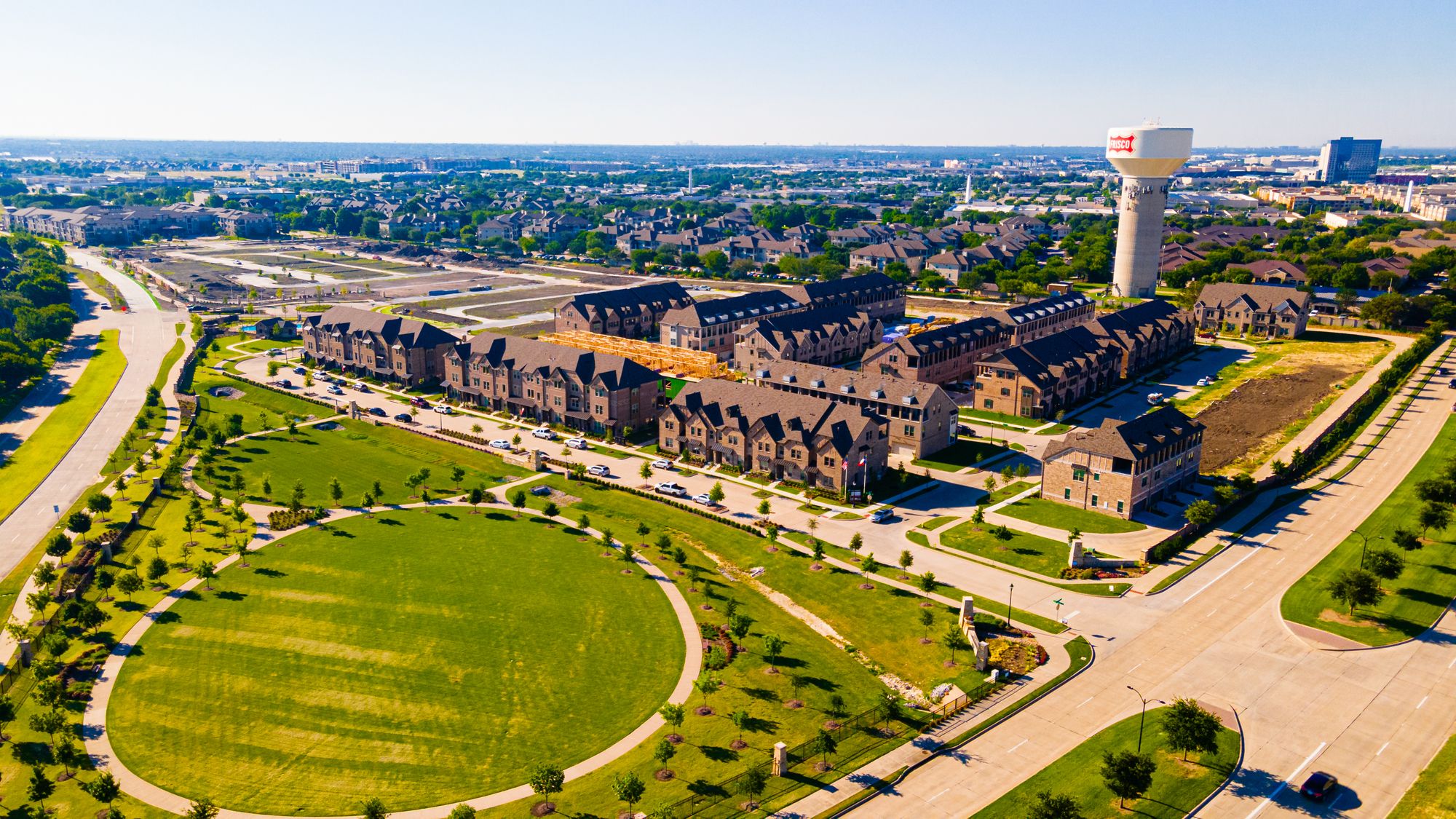 Take relaxing walk through the green spaces within the community