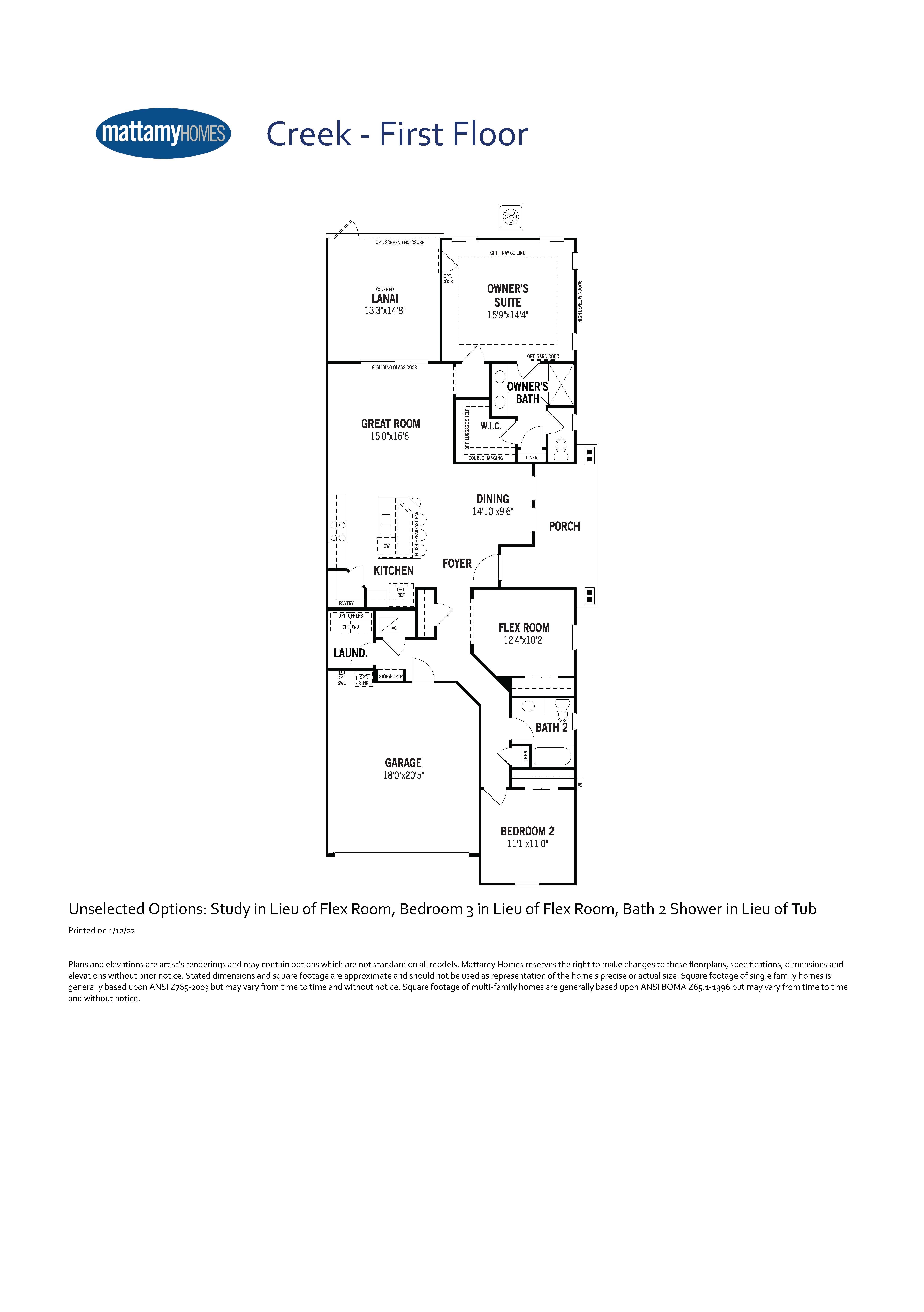 Harbor Floor Plan