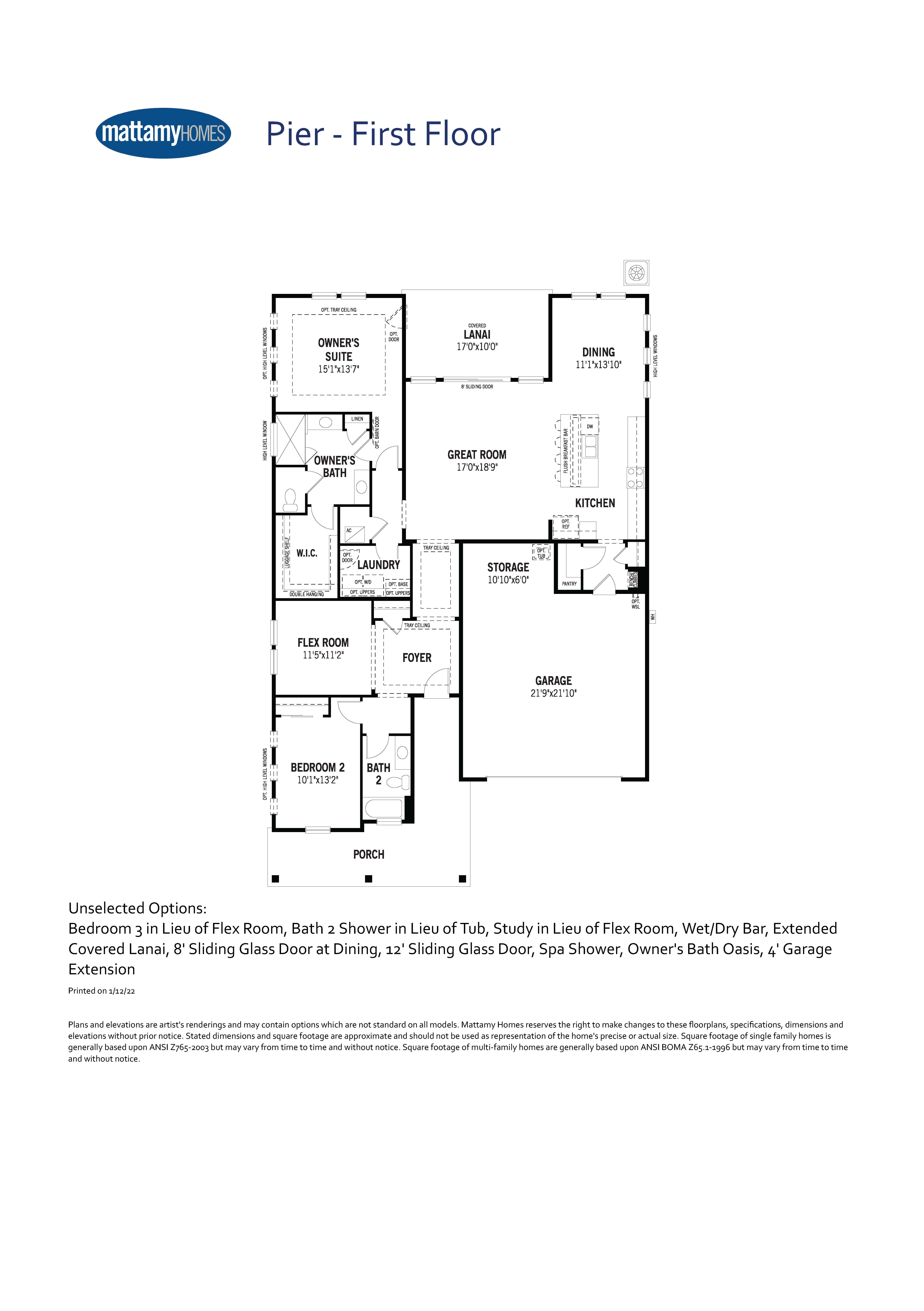 Pier Floor Plan