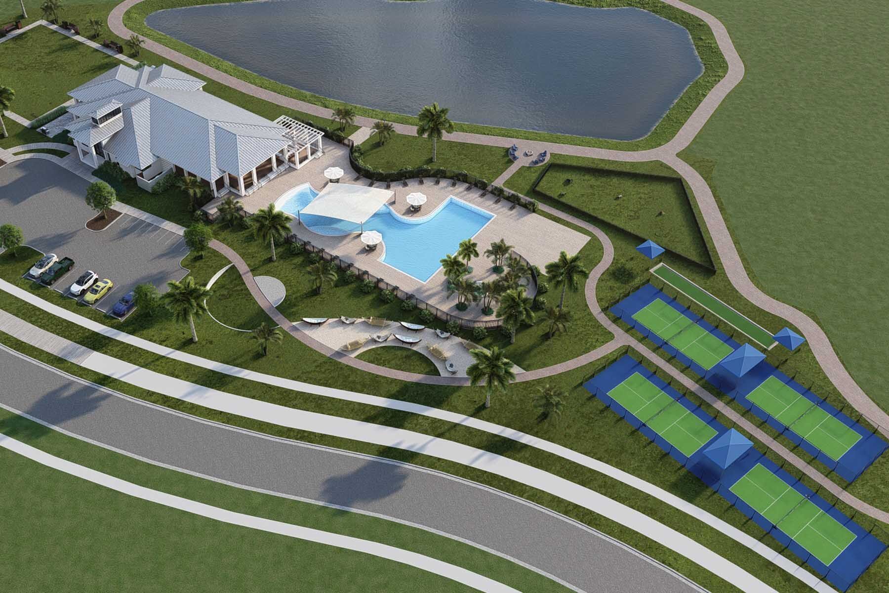 Artist's rendering of amenity campus