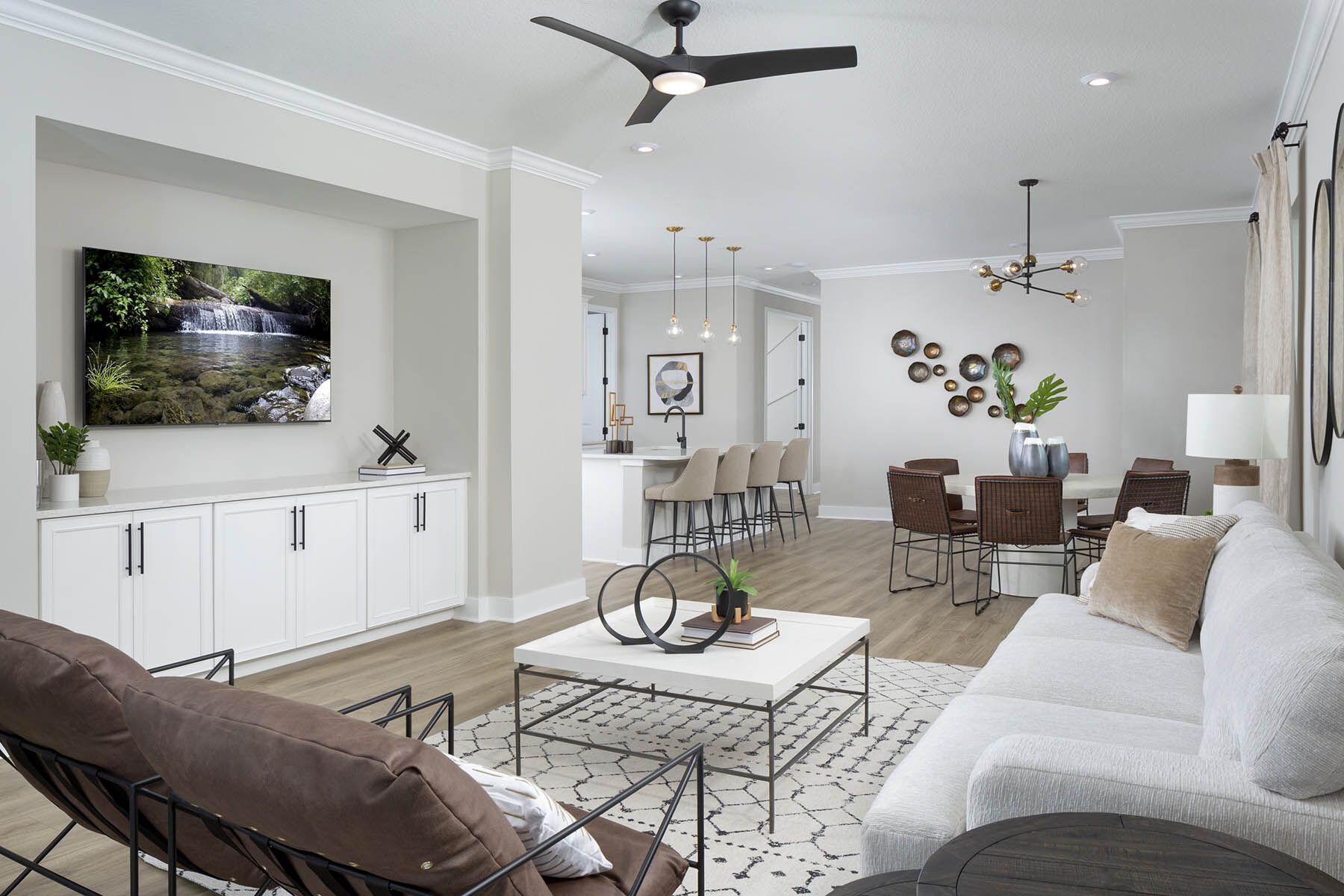 Low-maintenance attached villas