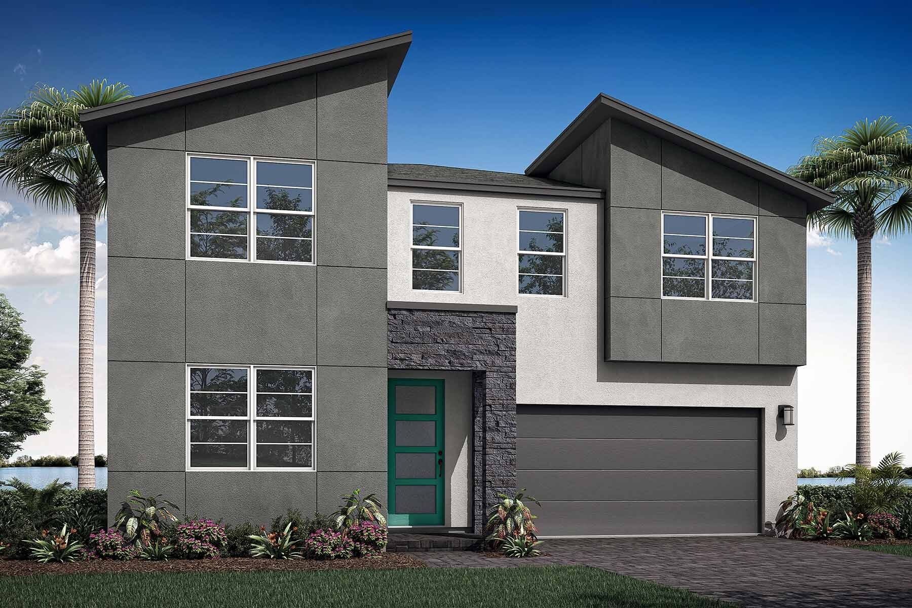 Shenandoah Modern Elevation