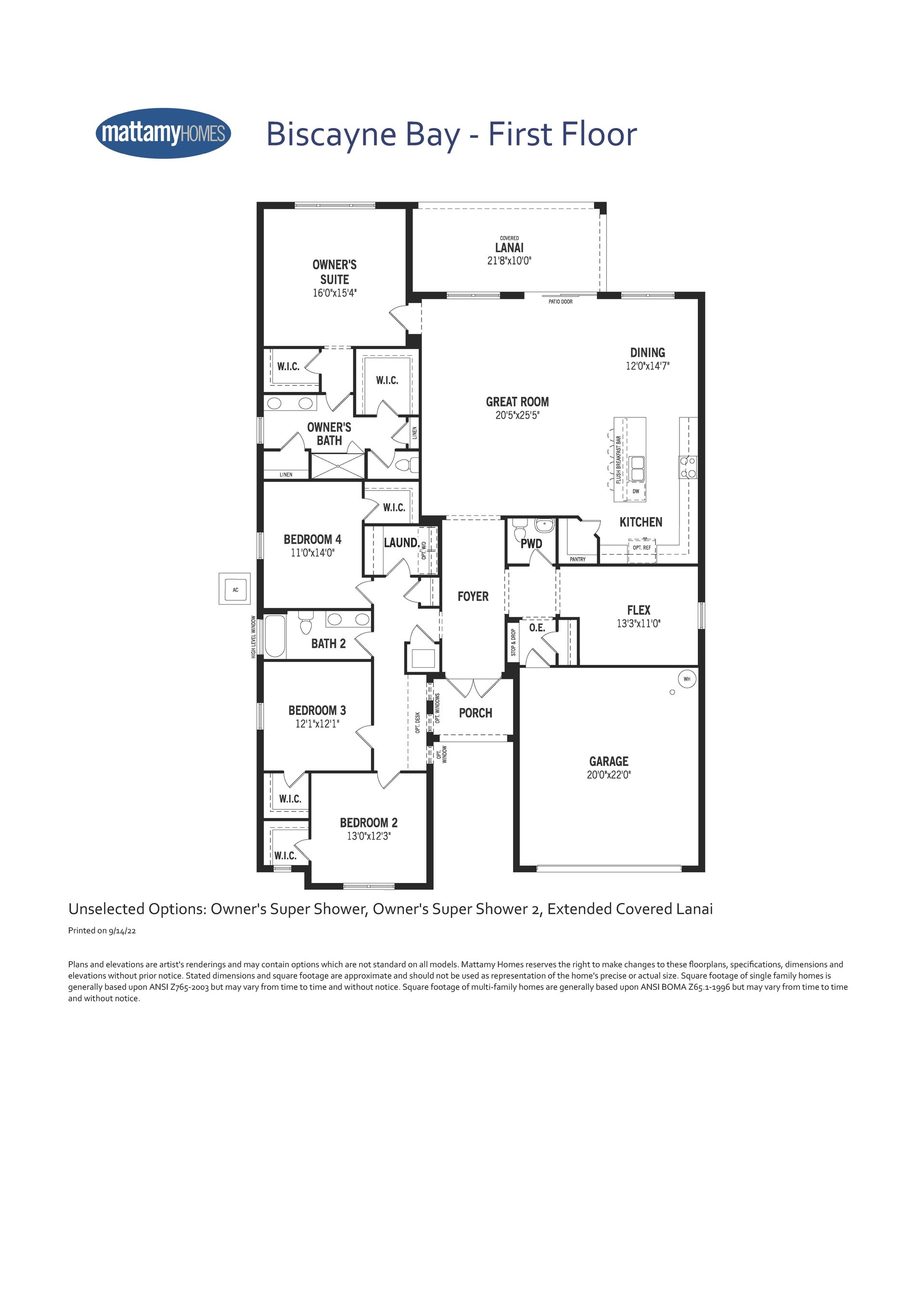 Biscayne Bay Floor Plan