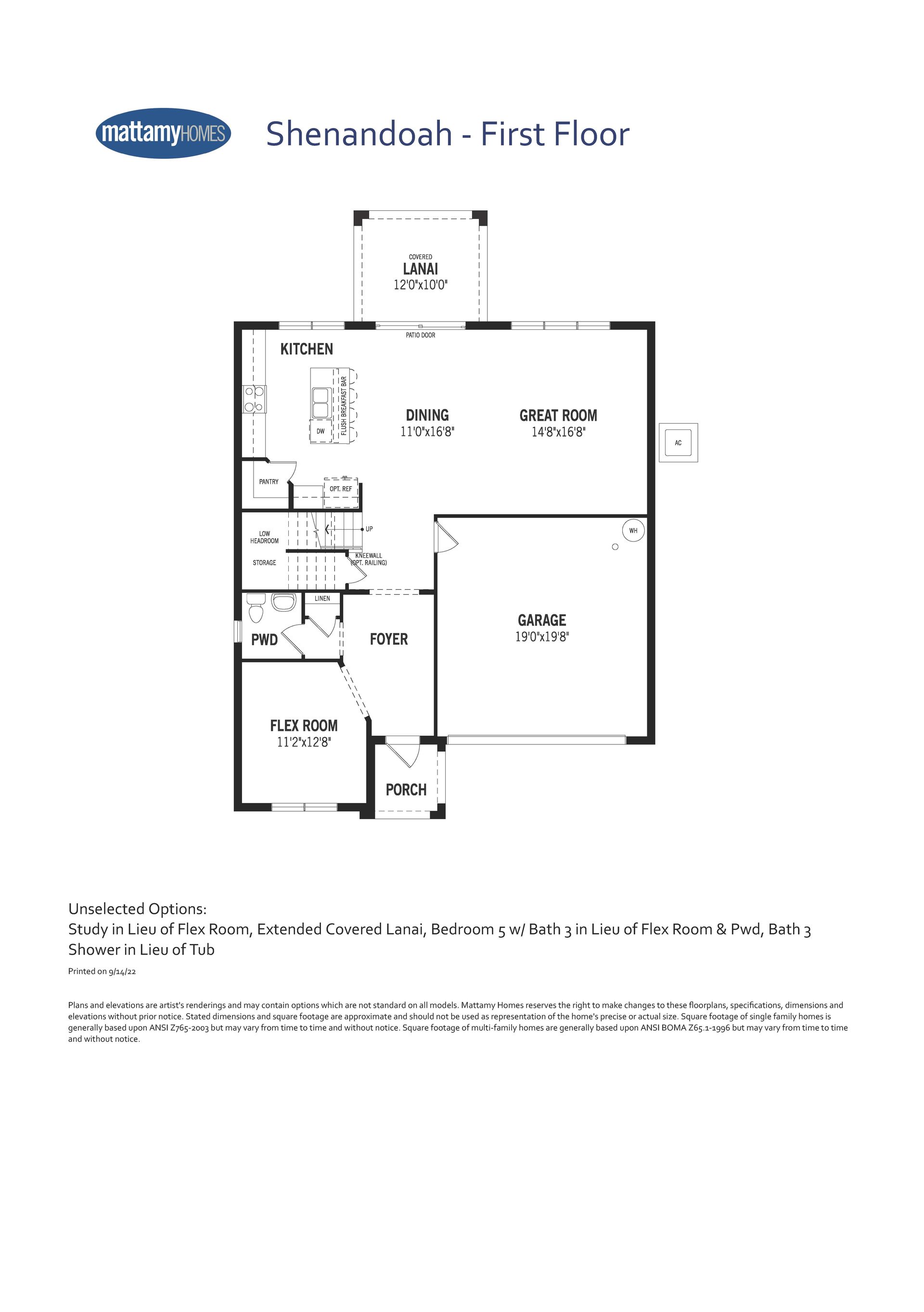 Shenandoah First Floor FP