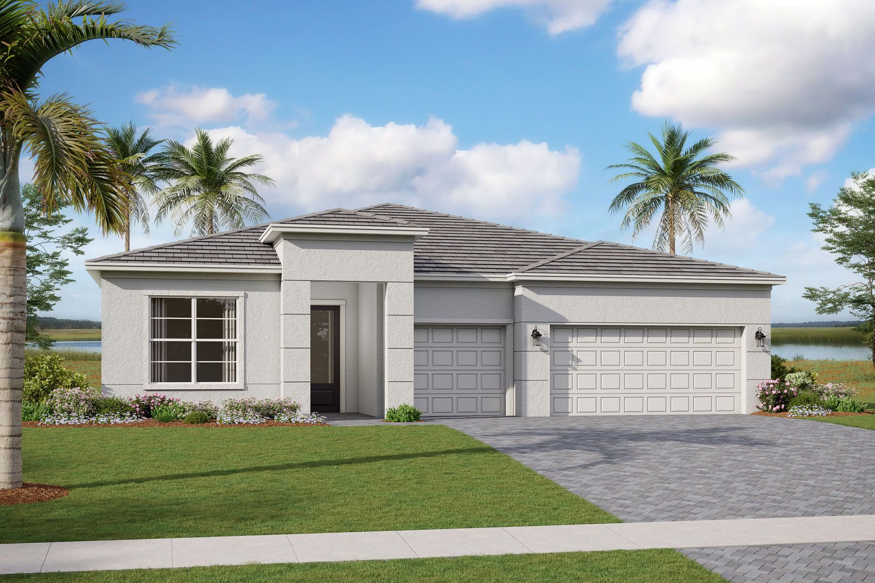 Harbor TRANSITIONAL Elevation Rendering