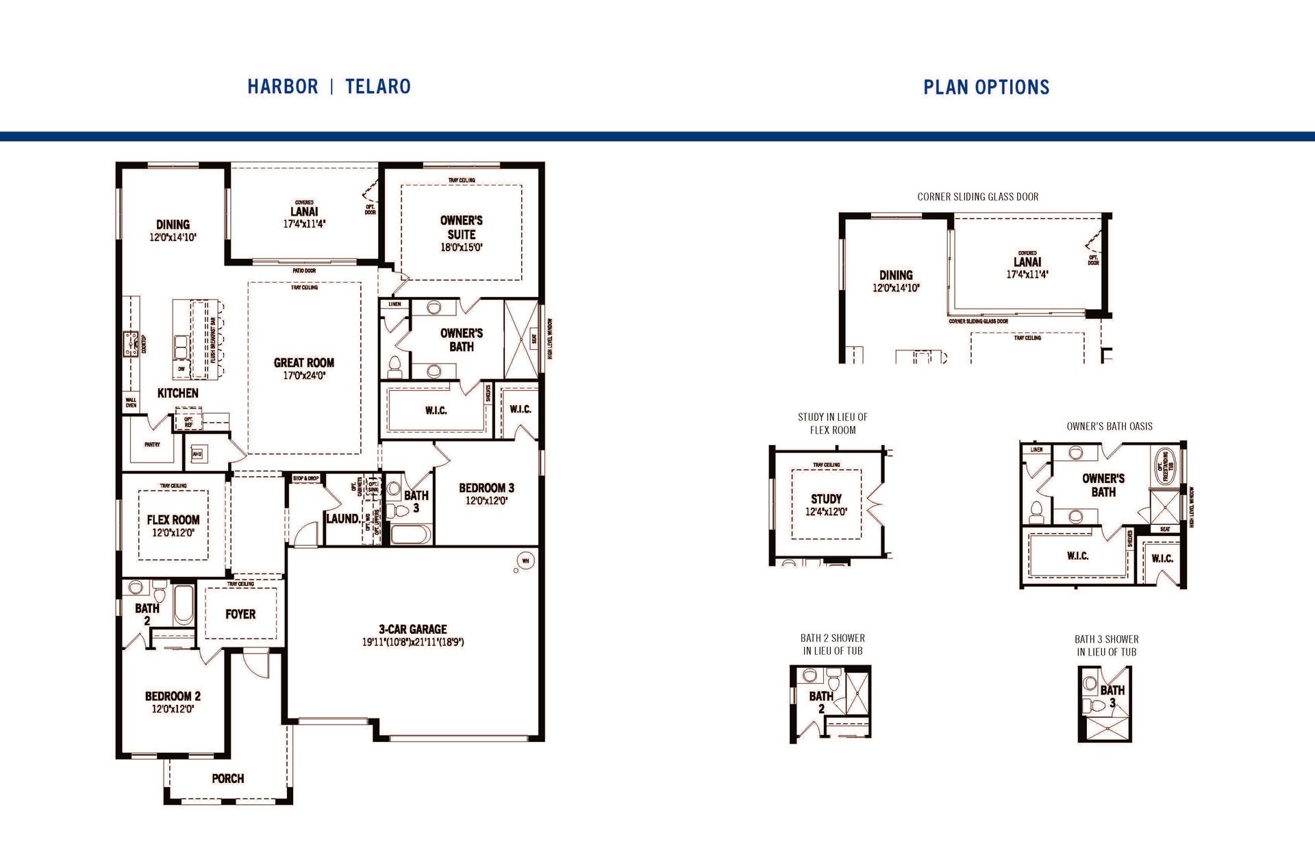 Harbor Floor Plans and Options