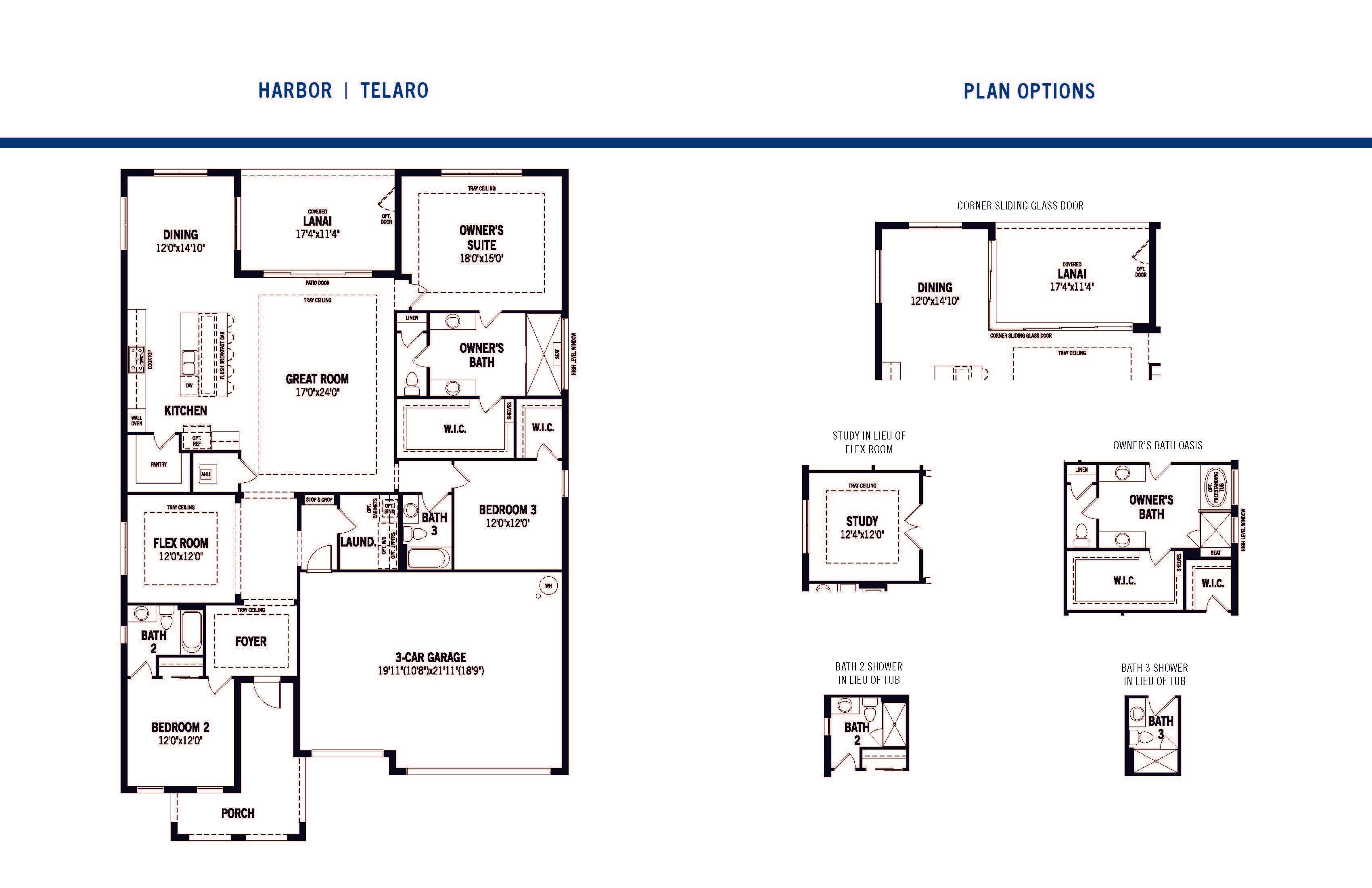 Harbor Floor Plans and Options