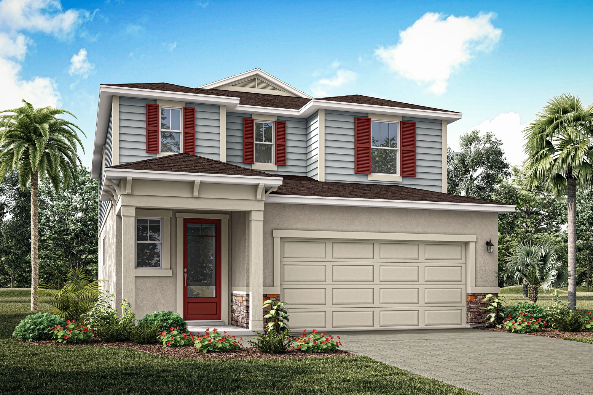 Pendleton at Chapel Crossings in Wesley Chapel, FL | New Homes by ...