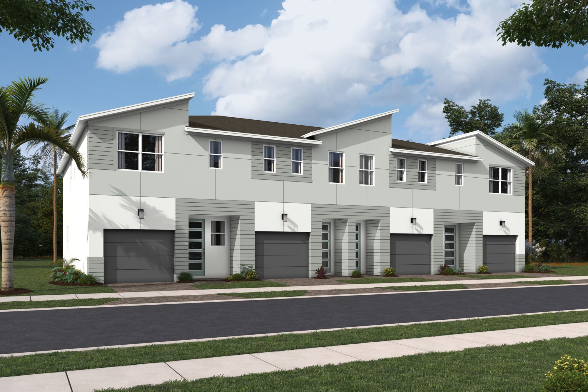 Emerald WFH Plan at Forest Townhomes in West Palm Beach, FL by