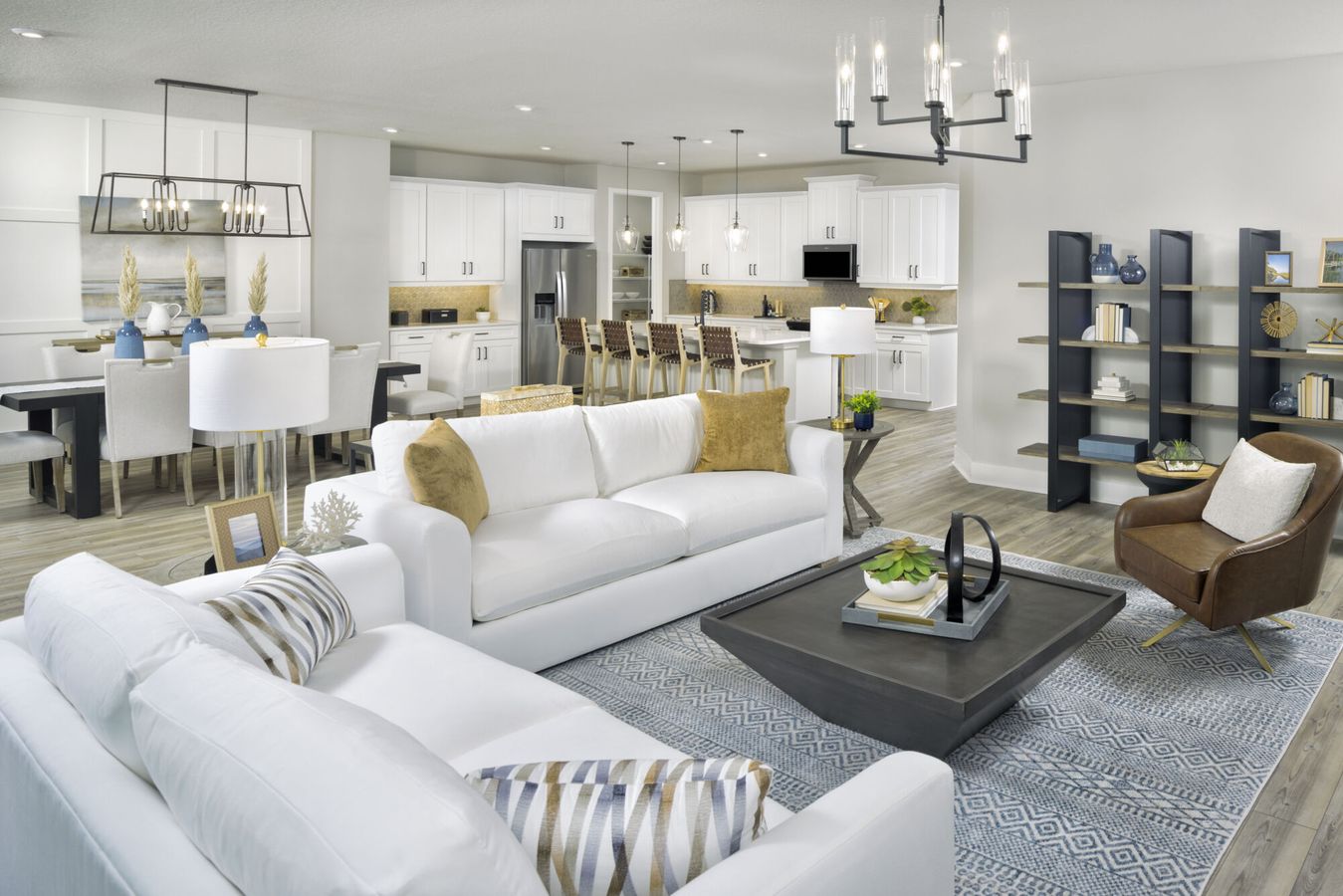 Spacious living areas